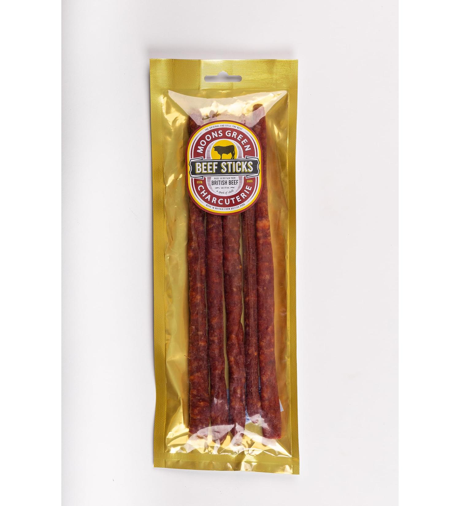 Moons Green Beef Sticks 25 Sticks