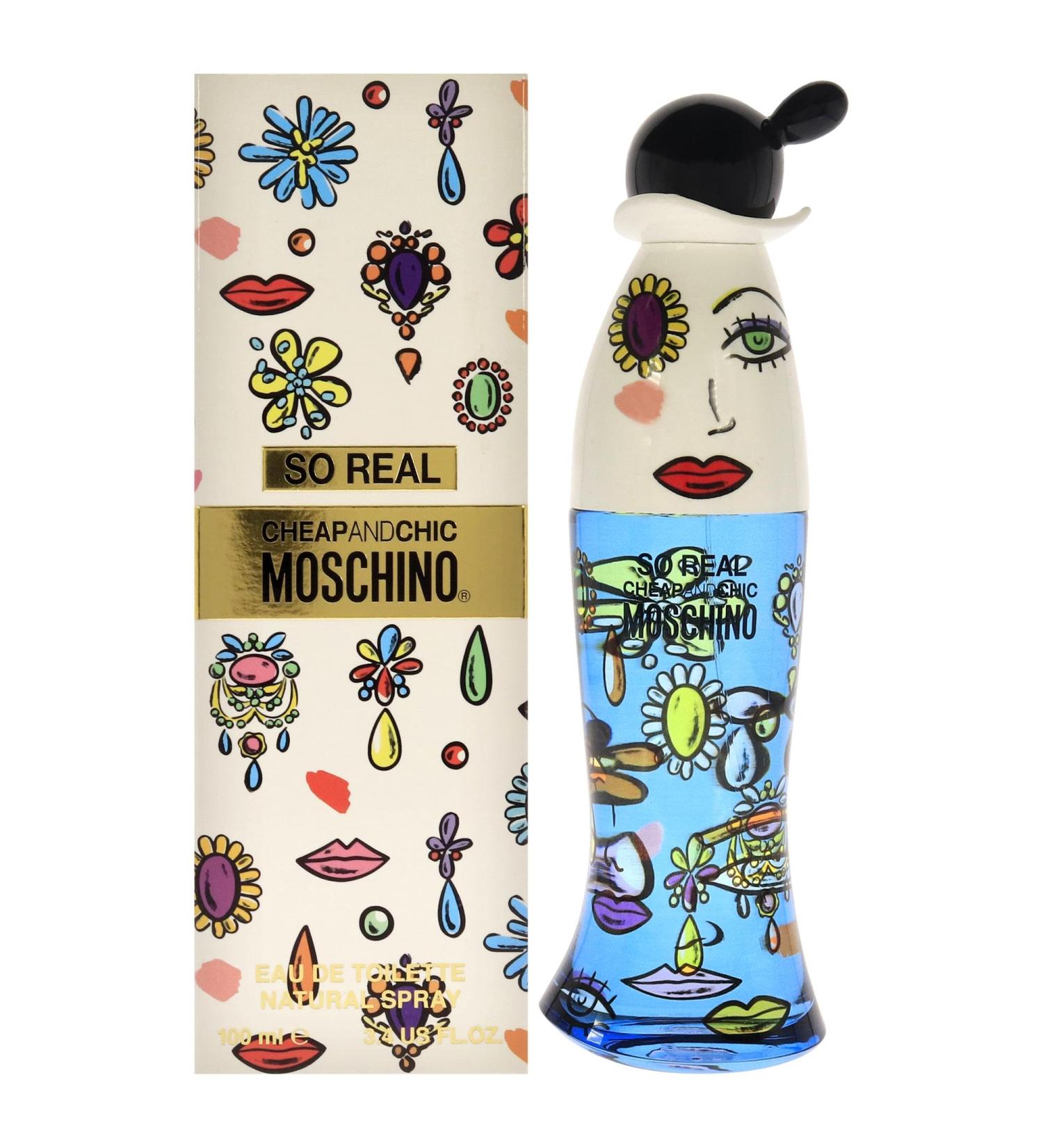 Moschino So Real Cheap & Chic for Women 3.4 oz Eau de Toilette Spray 3.4 Fl Oz (Pack of 1) - Buy Online on GoSupps.com