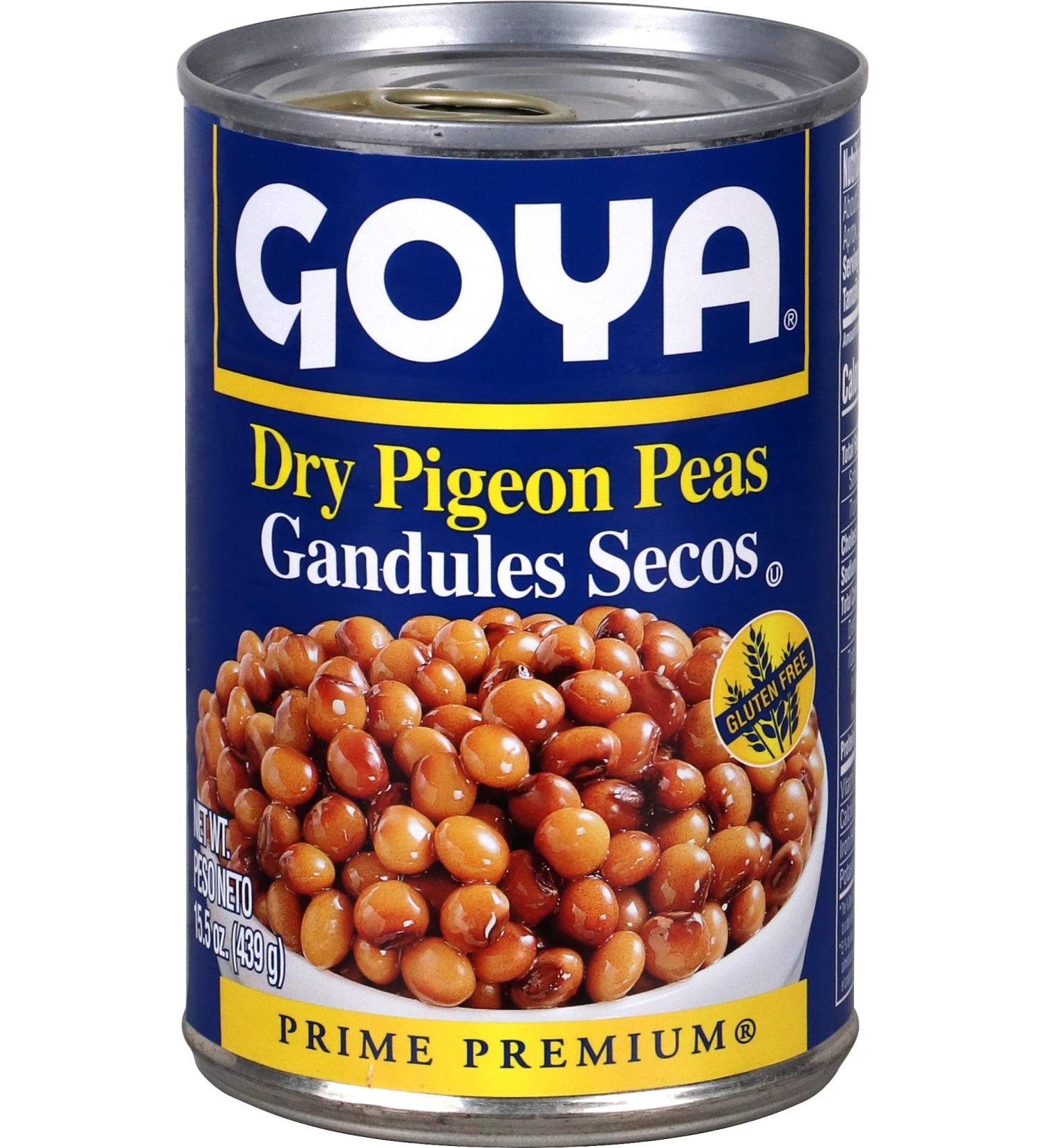 Goya Foods Dry Pigeon Peas 15.5 Oz - Pack of 24 | High-Quality Legumes for Delicious Meals - Buy Online on GoSupps.com