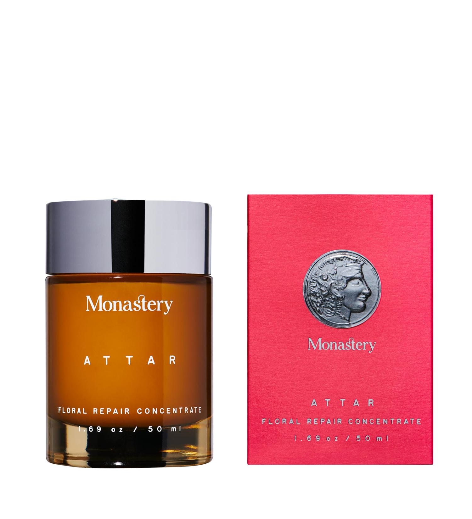 Attar Floral Repair Concentrate 50ml | Essential Oil Free Face Moisturizer | Nourishing Balm for Radiant Glow with Hazelnut Rosehip Seed & Rare Rose Extracts - Buy Online on GoSupps.com