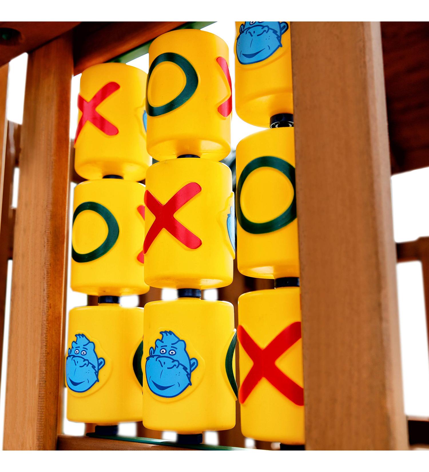 Gorilla Playsets 07-0010 Tic Tac Toe Spinner Activity Panel - Yellow - Buy Online on GoSupps.com