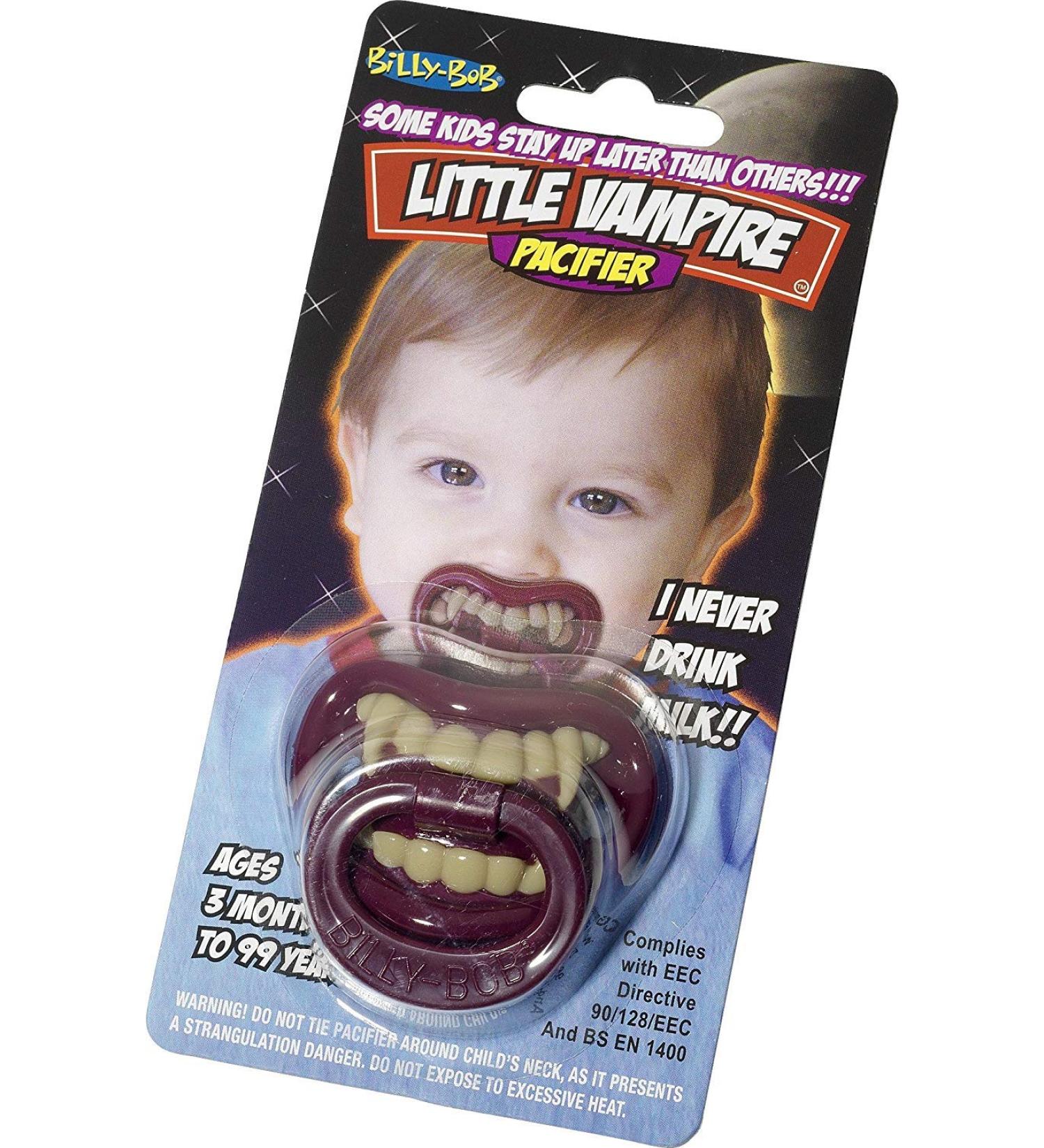 Vampire Pacifier Dracula Teeth Pacifier Halloween