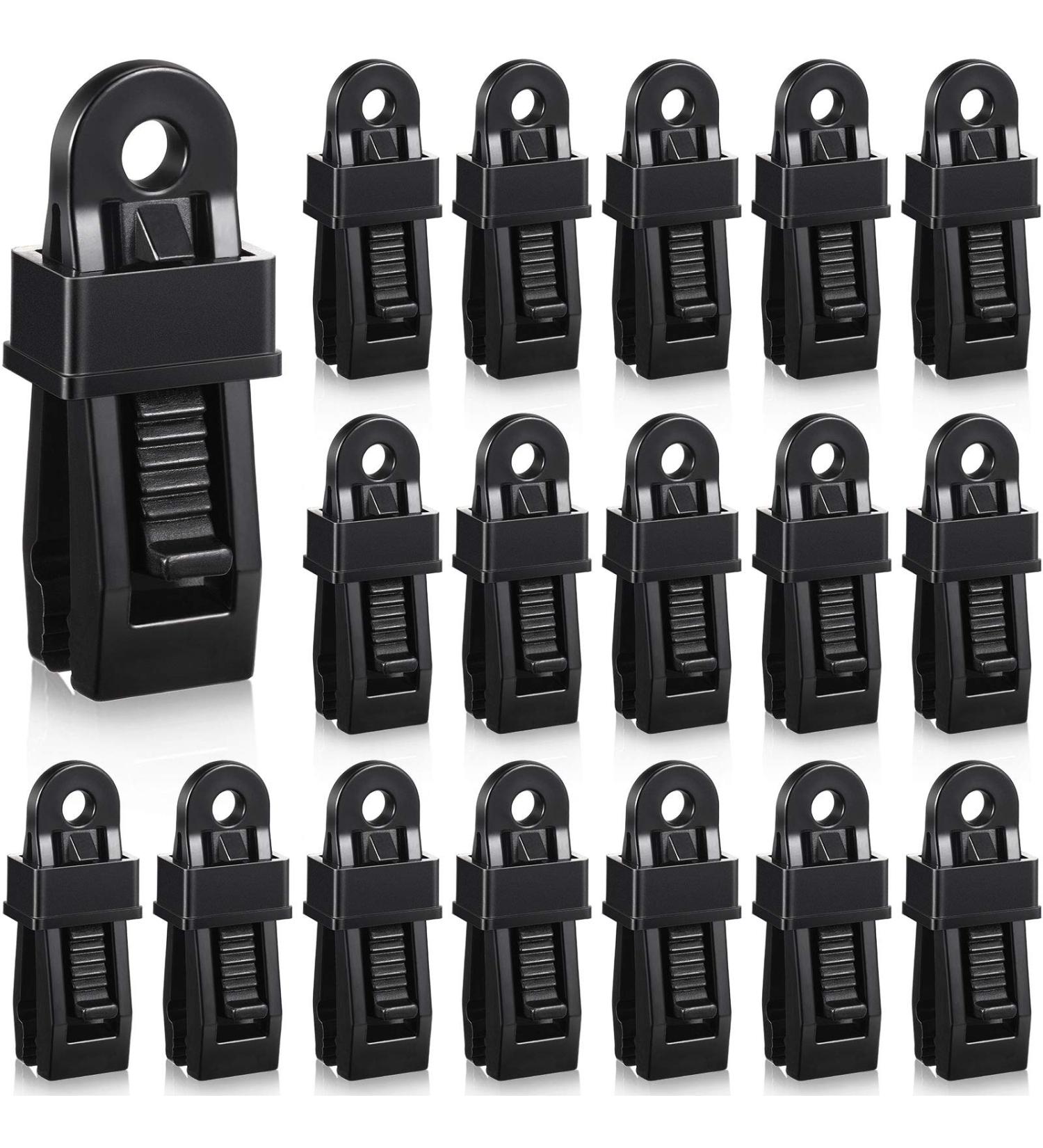 Tarp Clip Crocodile Mouth Multipurpose Secures Clamp with Strong Lock Grip Clamp Trap Clip Camping Clamp Clip Tighten Lock Grip Tent Snap for Outdoor Camping Tent Awning Banner and Cover 20 - Buy Online on GoSupps.com