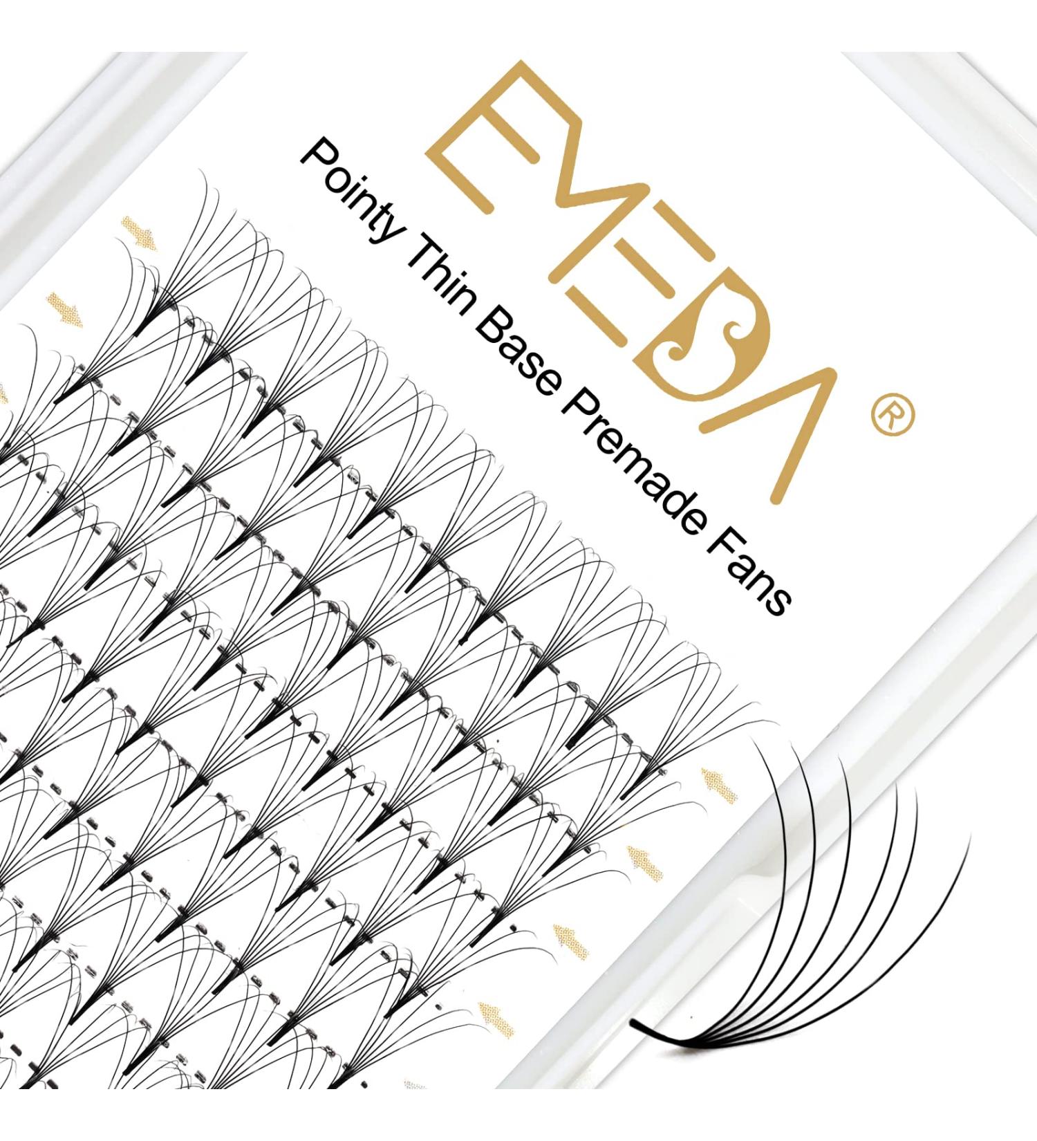 EMEDA Thin Base 6D Premade Fans Volume Lash Extensions - 6D-0.07-C 9-15mm - Buy Online on GoSupps.com