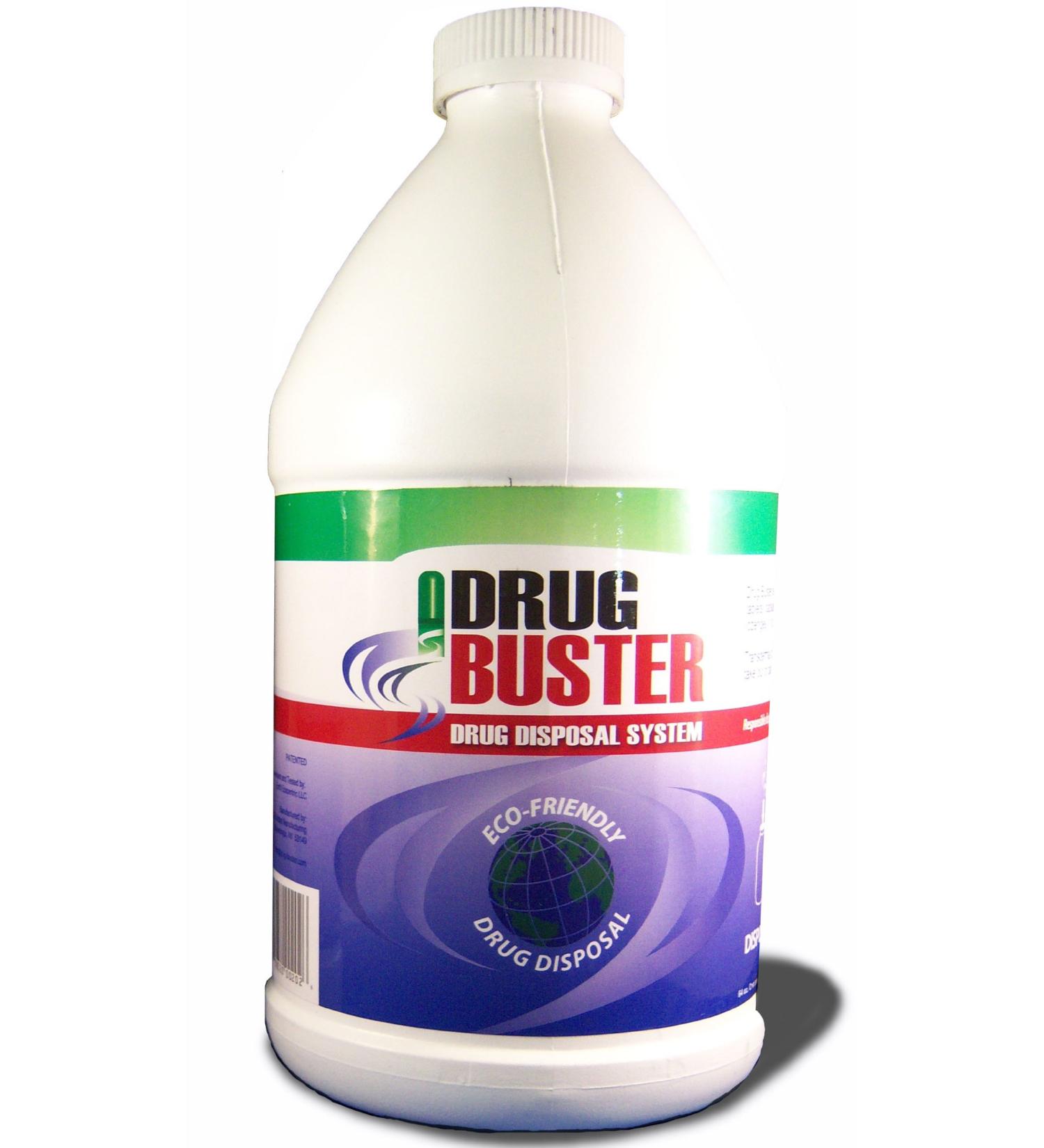 Drug Buster Instant Drug Disposal System  64oz Bottle