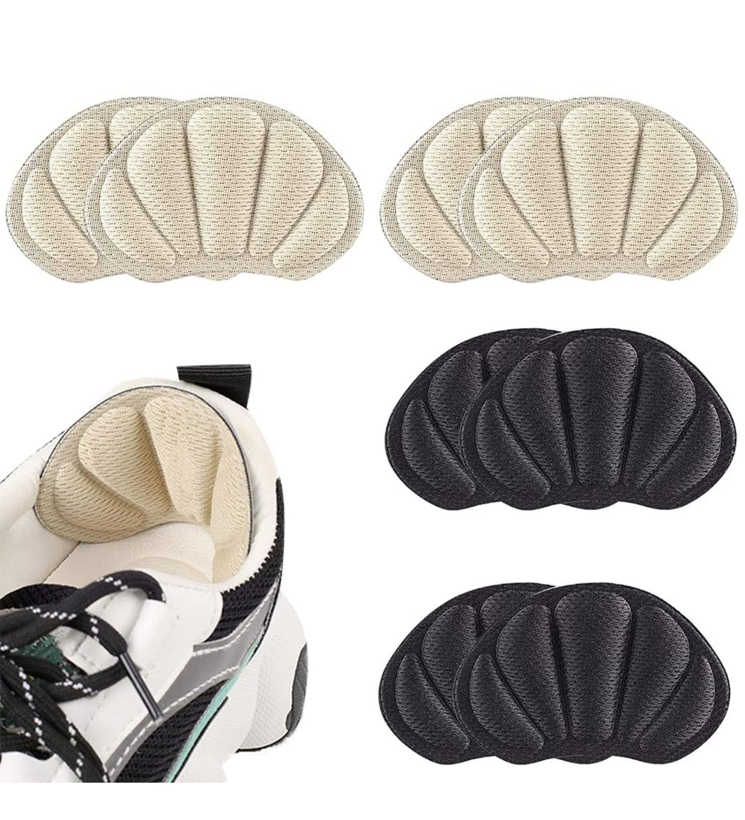 4 Pairs Heel Cushions for Oversized Shoes - Self-Adhesive Inserts | FREEENENCE Protector for Comfort & Protection - Buy Online on GoSupps.com