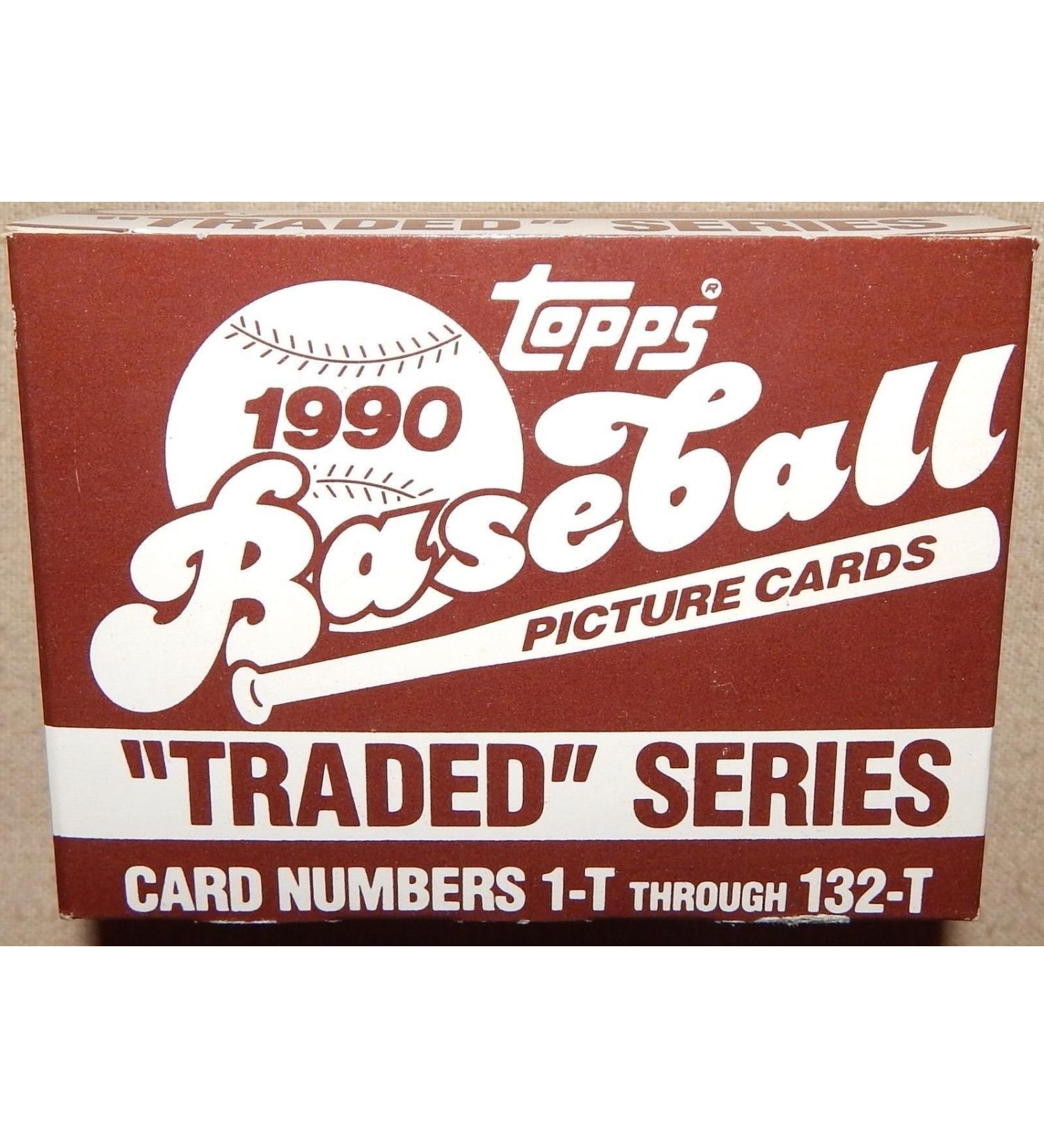 1990 Topps Traded Set Complete - Mint Condition | Rare Sports Collectible - Buy Online on GoSupps.com