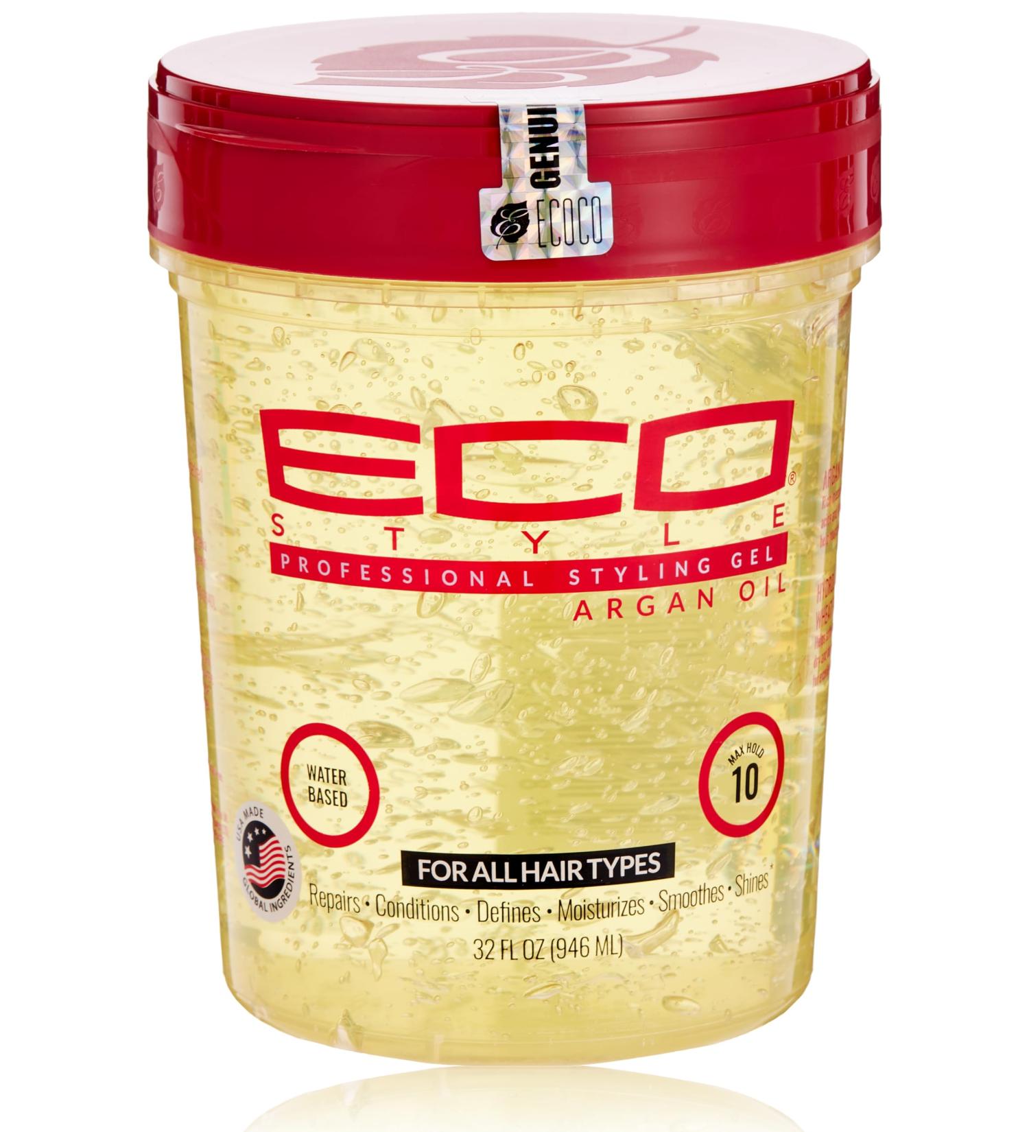 Eco Styler Moroccan Argan Oil Styling Gel 946ml - Unscented - Pack of 1 - Buy Online on GoSupps.com