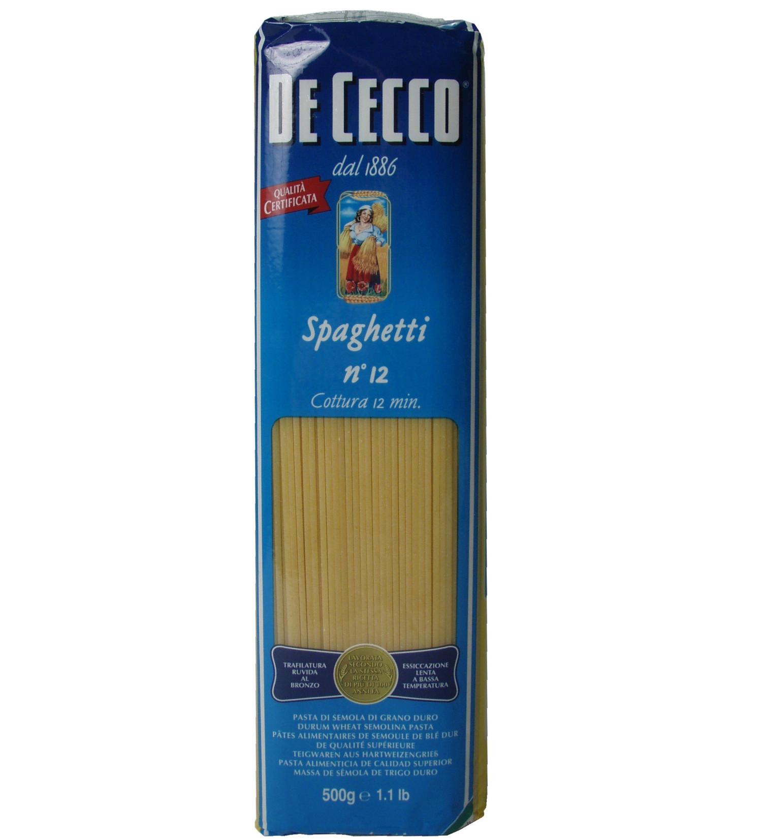 De Cecco De Cecco 2 x Chitarra Spaghetti 500g (2 x 0.5kg)