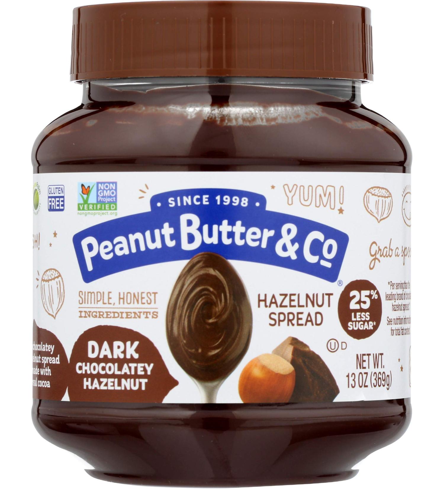 Buy Peanut Butter & Co. Dark Chocolatey Hazelnut Spread - 13 Oz | Gourmet Hazelnut Spread for International Shipping - Buy Online on GoSupps.com