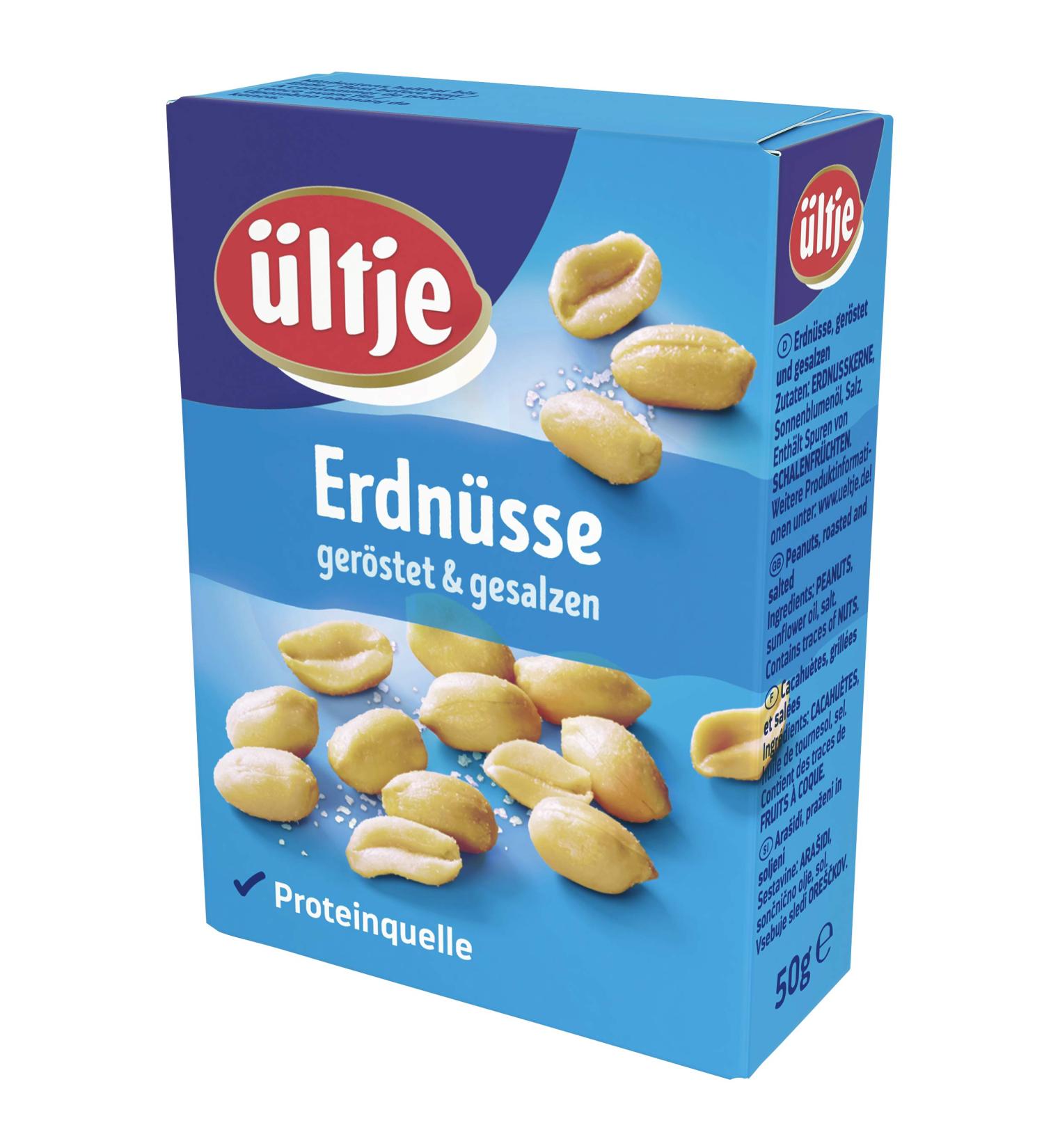  ltje Roasted & Salted Peanuts - Pack of 10 (10 x 50g) | Buy Internationally Online - Buy Online on GoSupps.com