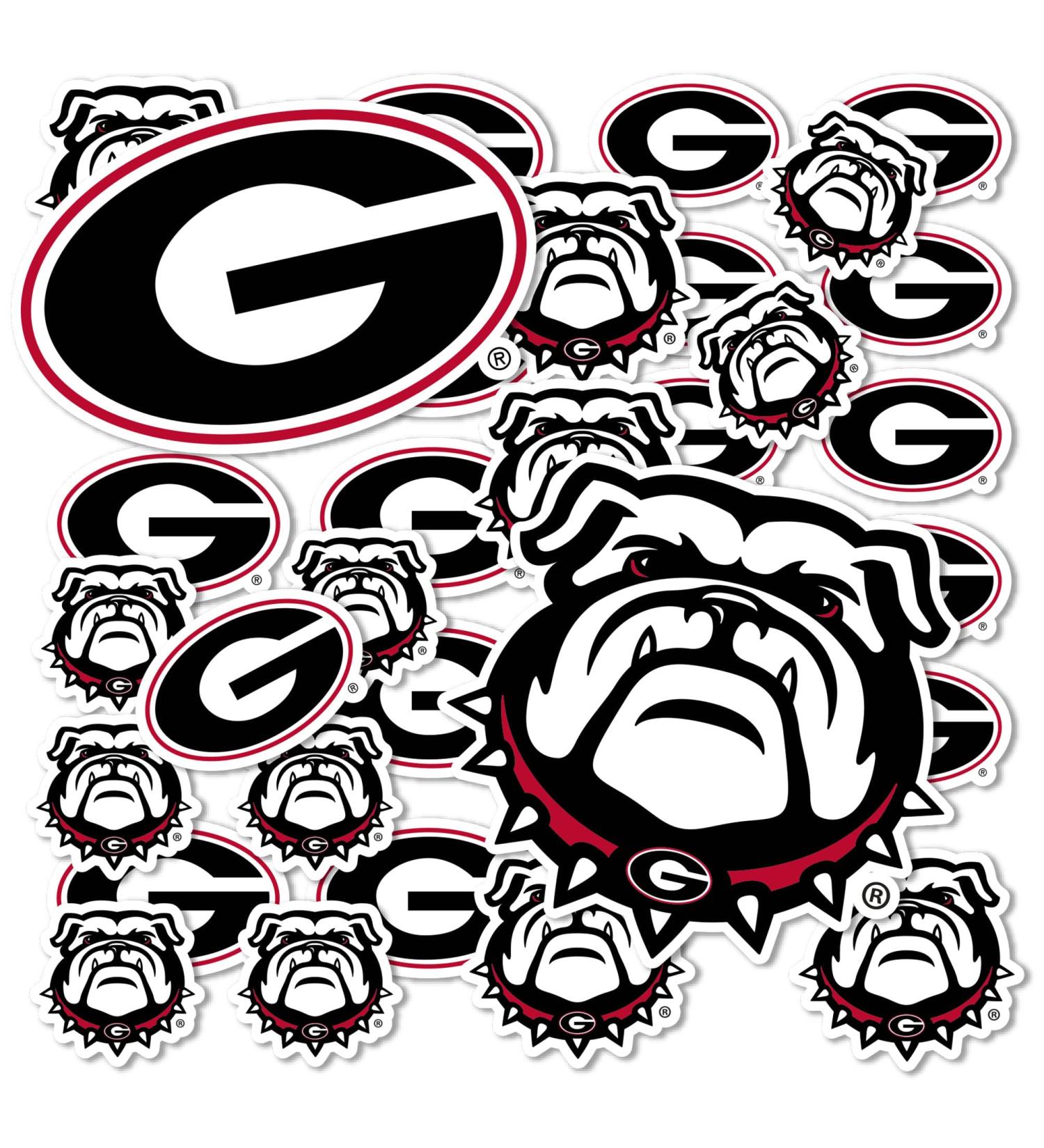 University of Georgia Bulldogs Vinyl Sticker - UGA Laptop Water Bottle Decal - Buy Online on GoSupps.com