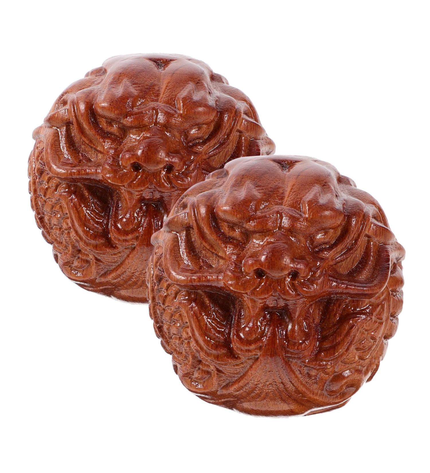 Fomiyes Wooden Massage Globe Balls - Hand Roller for Muscle Relief & Anti-Snoring Fitness Device | International Shipping Available - Buy Online on GoSupps.com