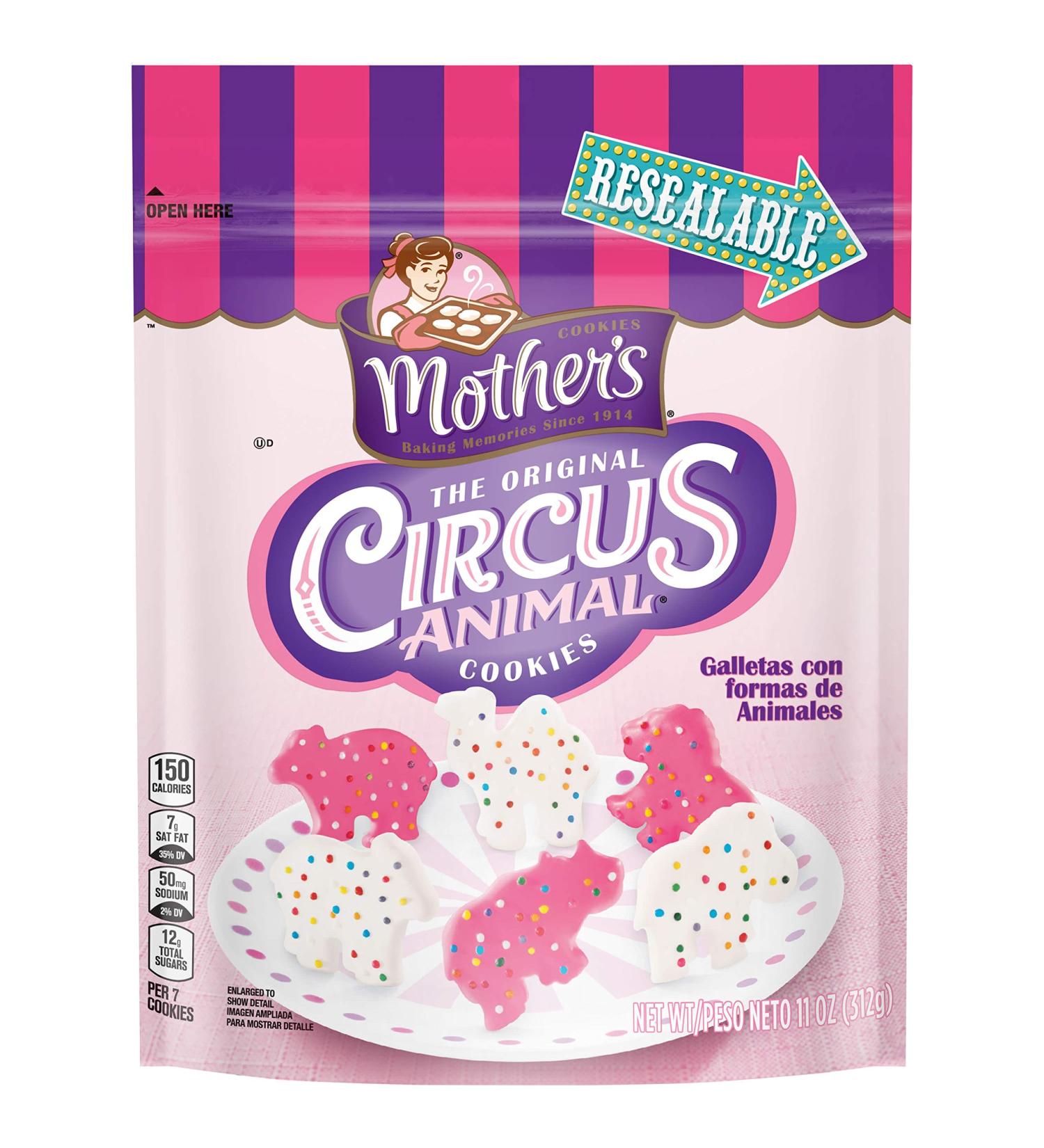Mother's Circus Animal Cookies - 11 Ounce | Delicious Snack for Any Occasion - Buy Online on GoSupps.com