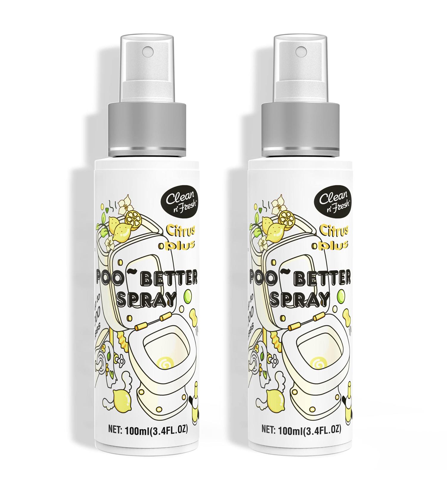 7 oz Before-You-Go Toilet Spray | 800+ Uses | 100% Natural Citrus Bathroom Deodorizer - Buy Online on GoSupps.com