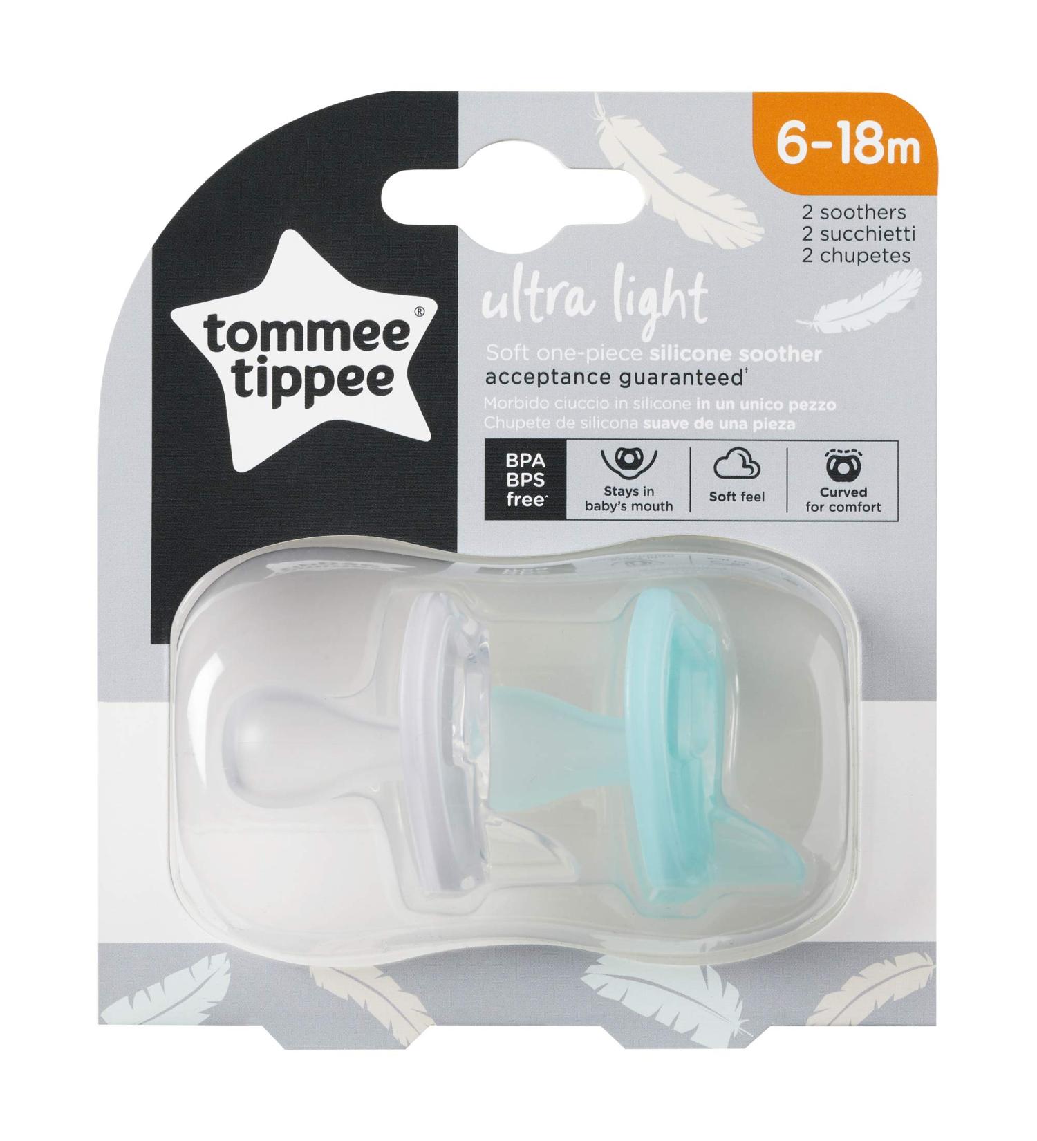 Tommee Tippee Silicone Comforters 2 Pack | Ultralight 6-18 Months - International Shipping - Buy Online on GoSupps.com