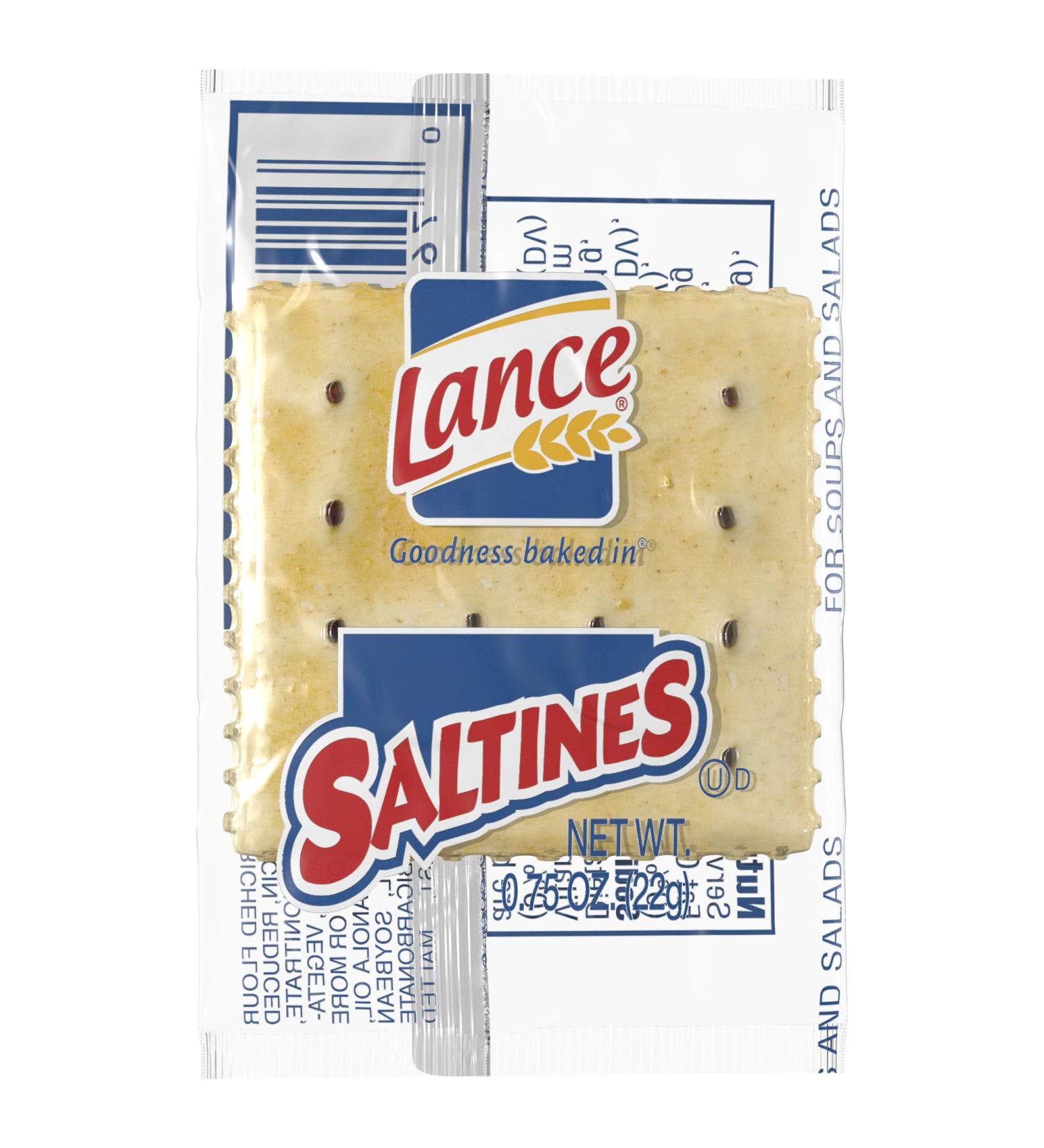 Lance Saltines Crackers Single Serve Packs - 500 Count | Buy Online - Buy Online on GoSupps.com