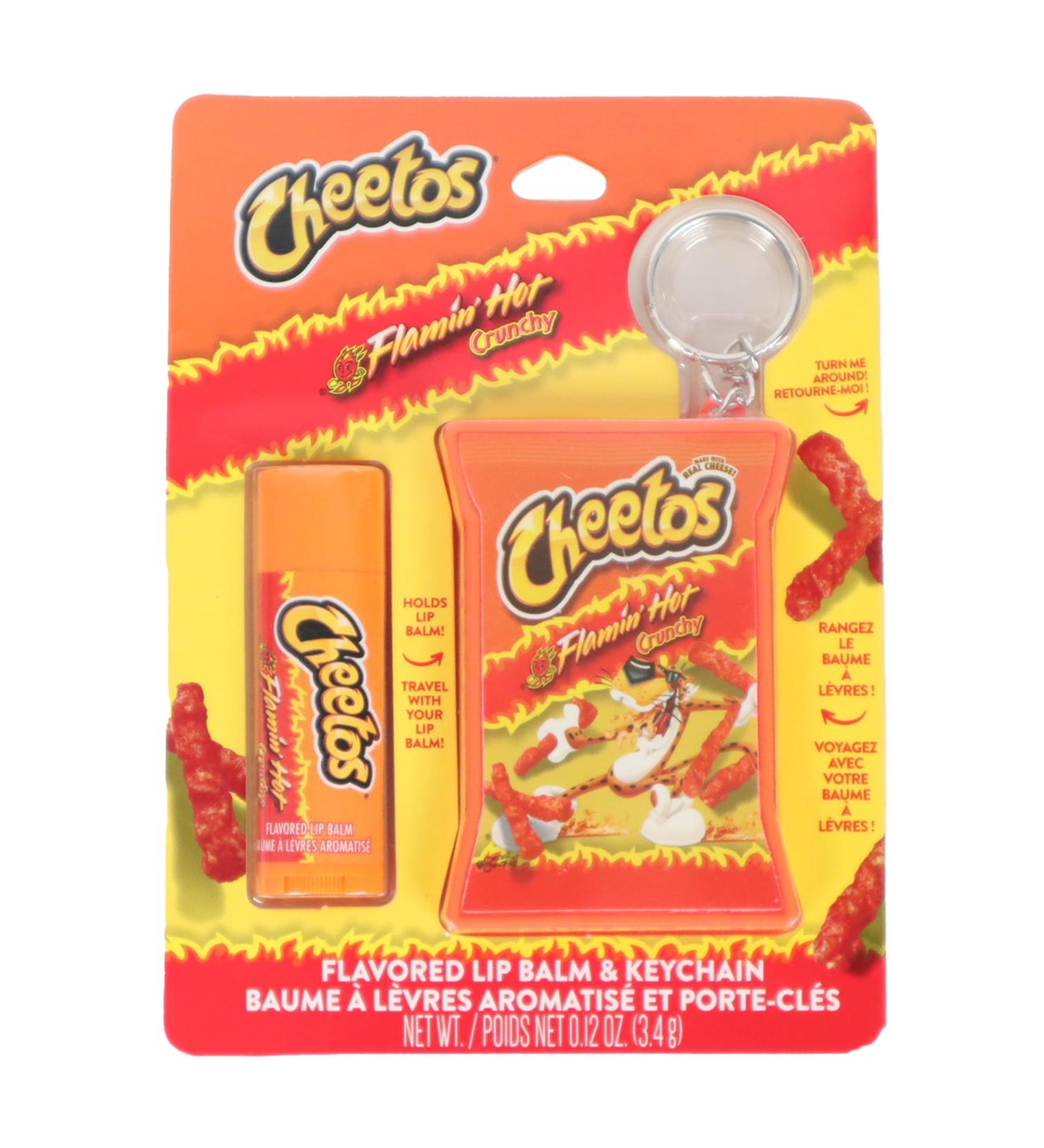 FLAMIN HOT CHEETOS LIP BALM KEYCHAIN - Buy Online on GoSupps.com