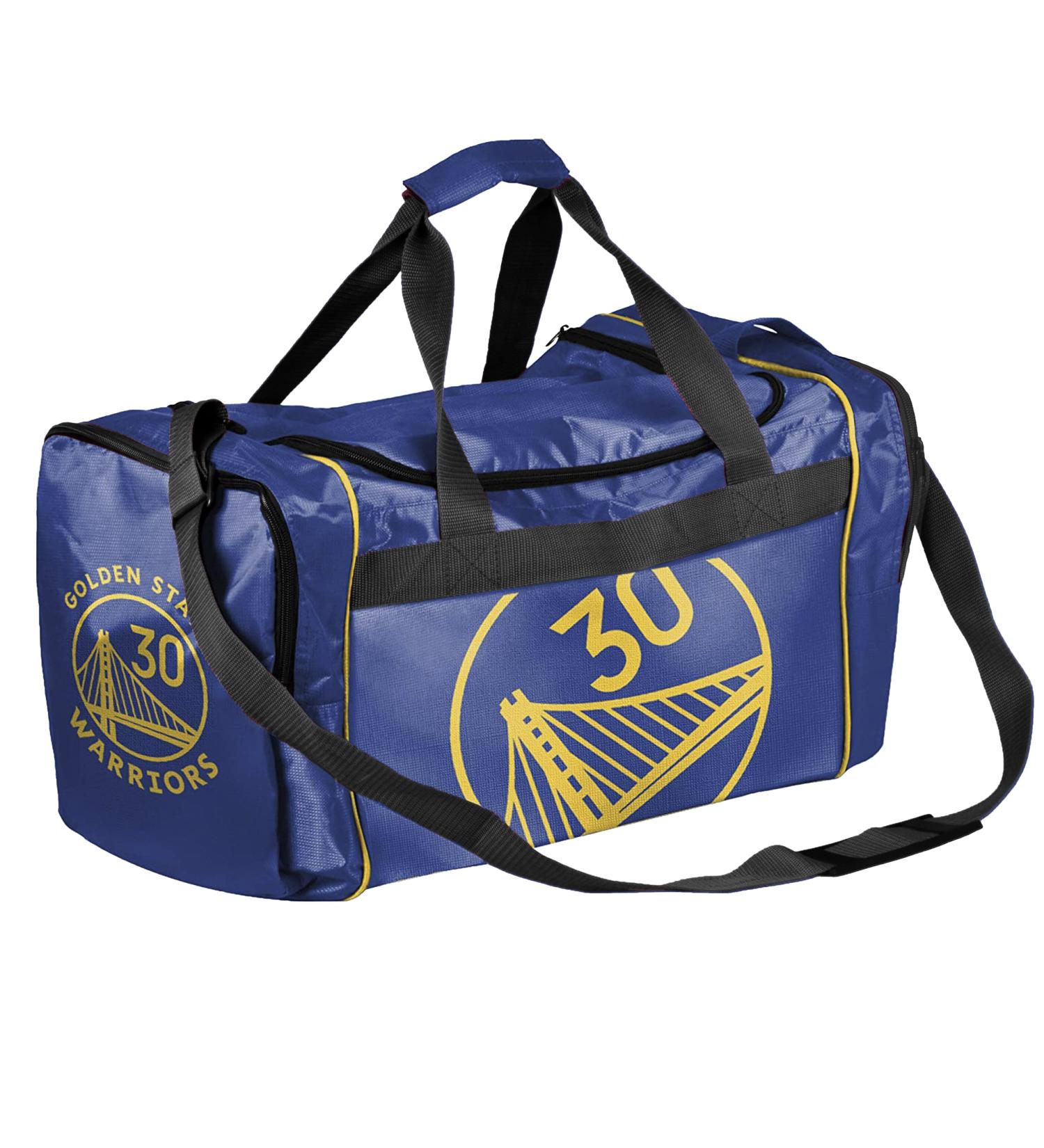 FOCO Golden State Warriors Official Duffel Gym Bag - Stephen Curry #30