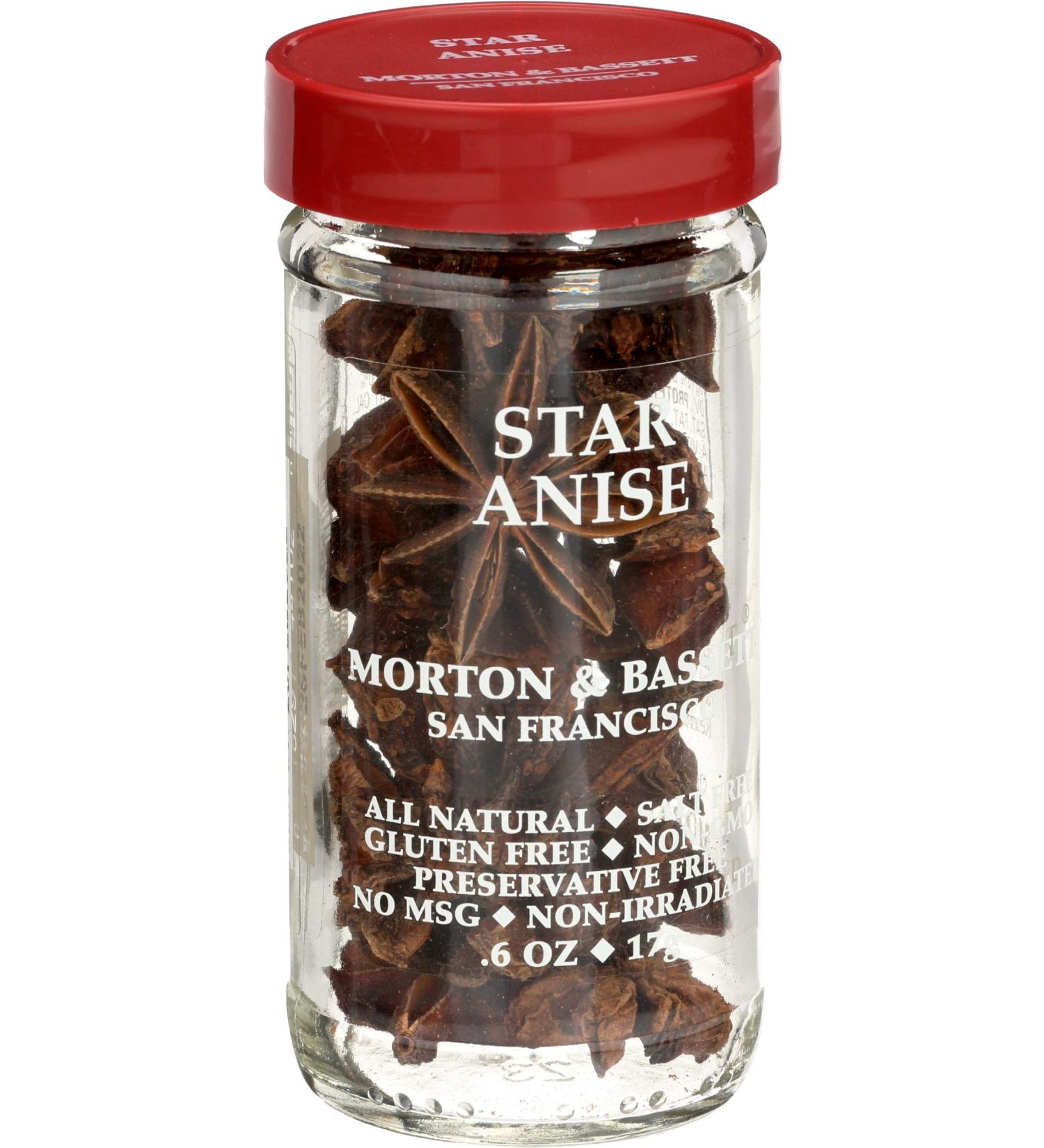 Morton & Bassett Anise Star 0.6 oz: Premium Quality Spice for Culinary Creations - Buy Online on GoSupps.com