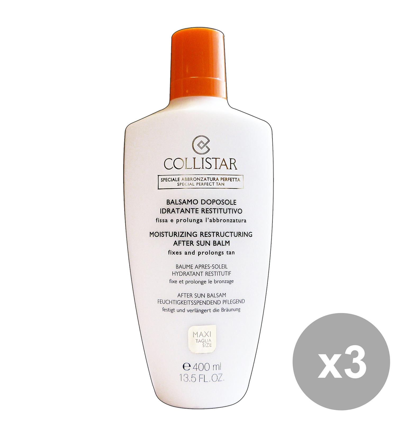 COLLISTAR Set 3 Soleil Après Sun Baume 400 Ml. 26040 Sun Products