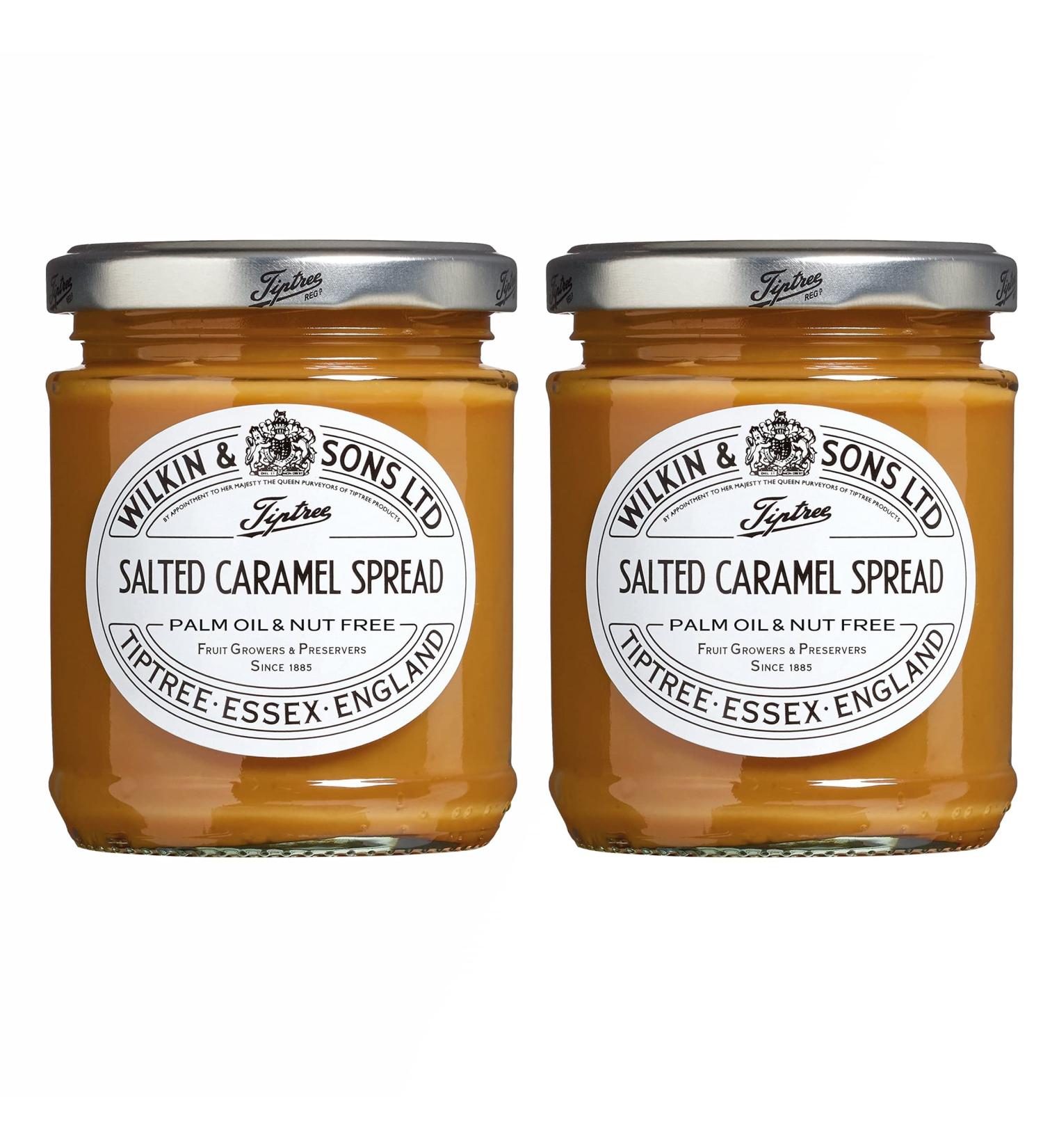 GREAT BRITISH TRADING LIMITED Tiptree Salted Caramel Spread 210g | Pack of 2