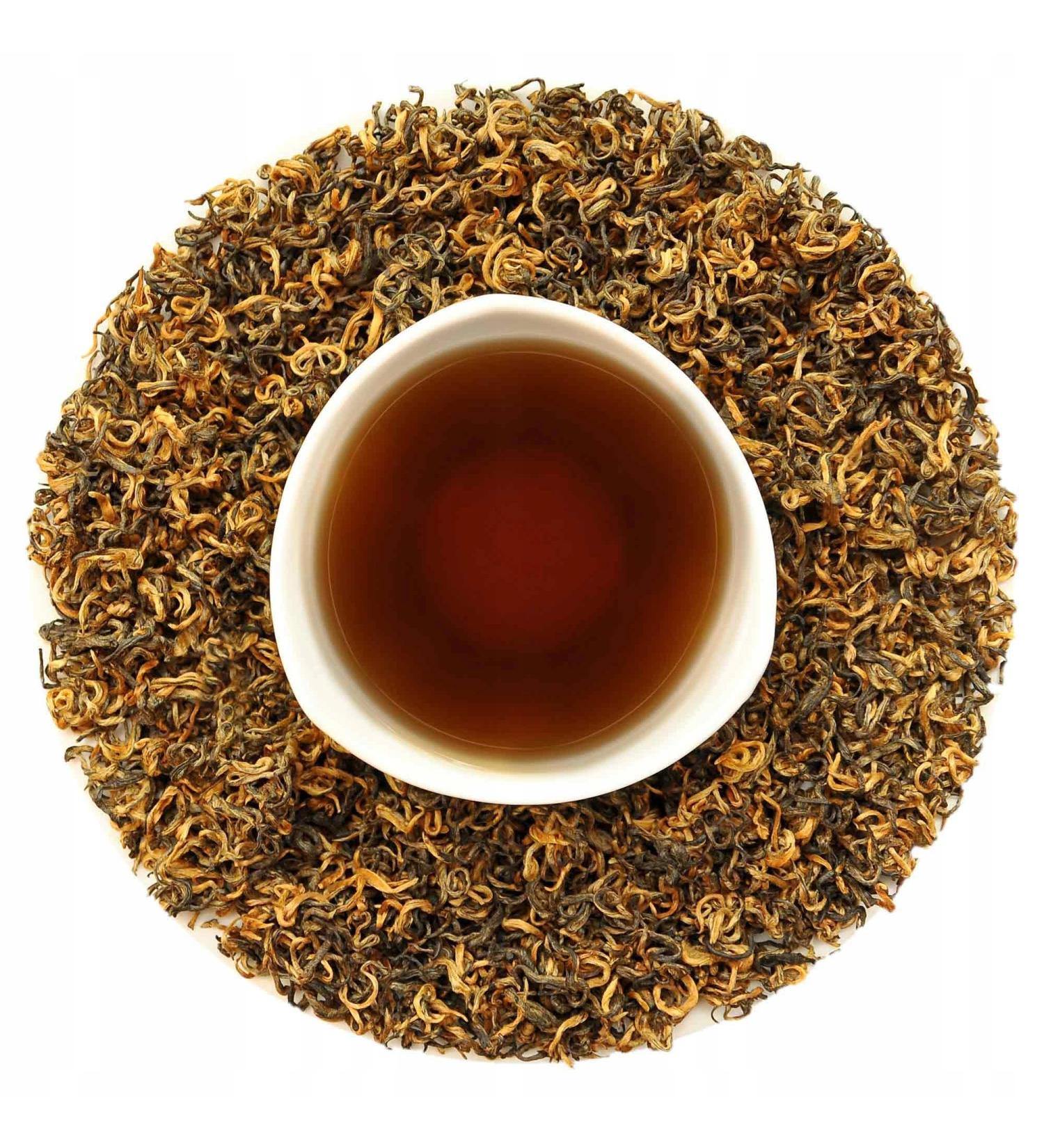  Winoszarnia Winoszarnia Yunnan Golden Dragon Black Tea (Z oty Smok) 100g | Premium Loose Leaf Tea | Pure Yunnan Tea | Aromatic & Vigorous - Buy Online on GoSupps.com