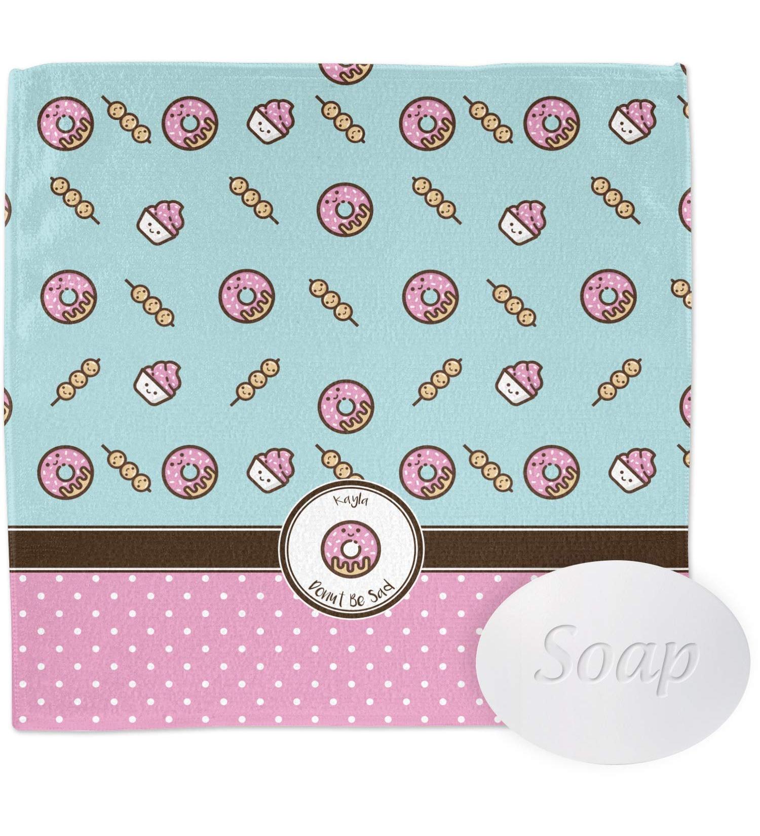 YouCustomizeIt Personalized Donuts Washcloth