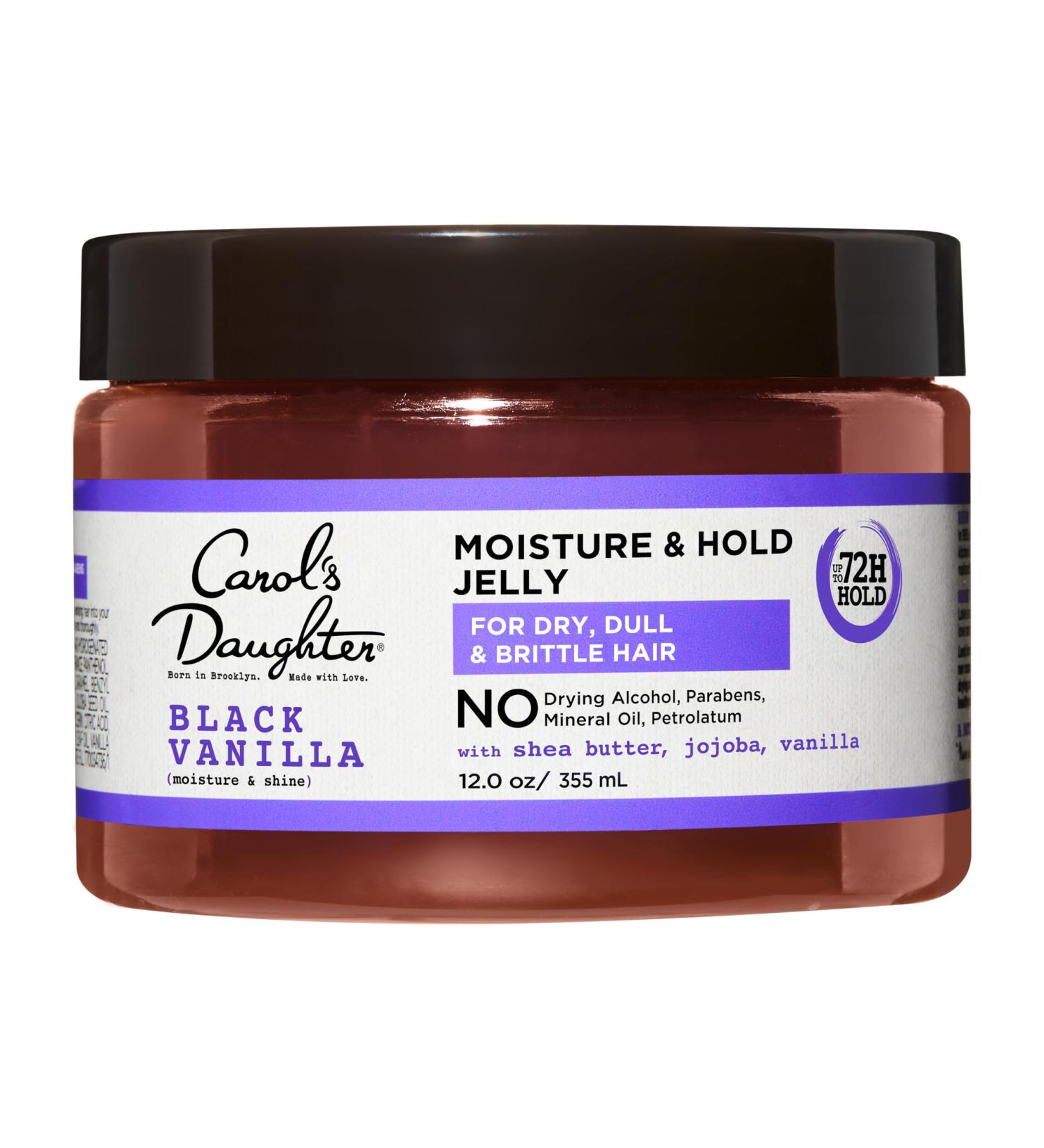 Carol's Daughter Black Vanilla Hair Gel - Moisture & Hold for Dry Hair with Shea Butter & Jojoba - 12 Fl Oz - Buy Online on GoSupps.com
