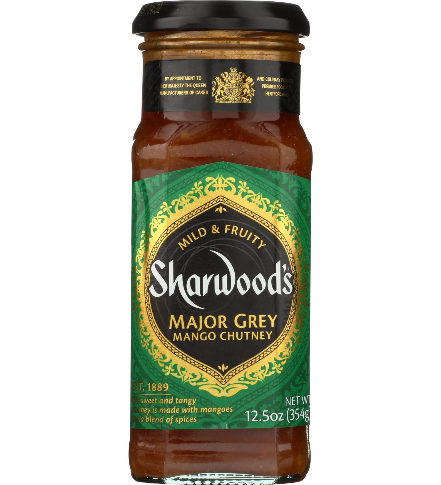 Sharwoods Major Grey Chutney 12.5 OZ - Authentic Indian Condiment - Buy Online on GoSupps.com