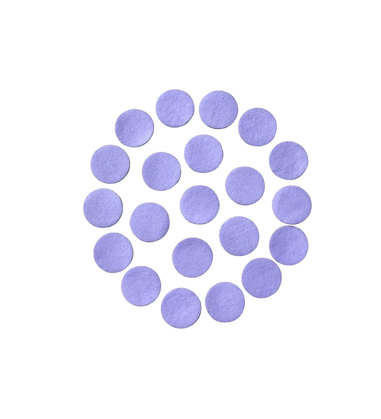 Purple Felt Circles 1.5 Wide - Pack of 48 Die Cut Adhesive Stickers for DIY Crafts - Buy Online on GoSupps.com