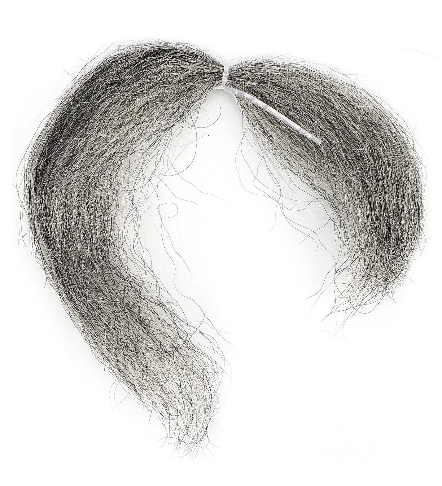 8g Reusable Fake Face Beard Mustache Simulation Film Makeup Special Effect False Beard Halloween Christmas Fancy Costume Fake Mustache Set for Costume Halloween Party Supplies(Gray) - Buy Online on GoSupps.com