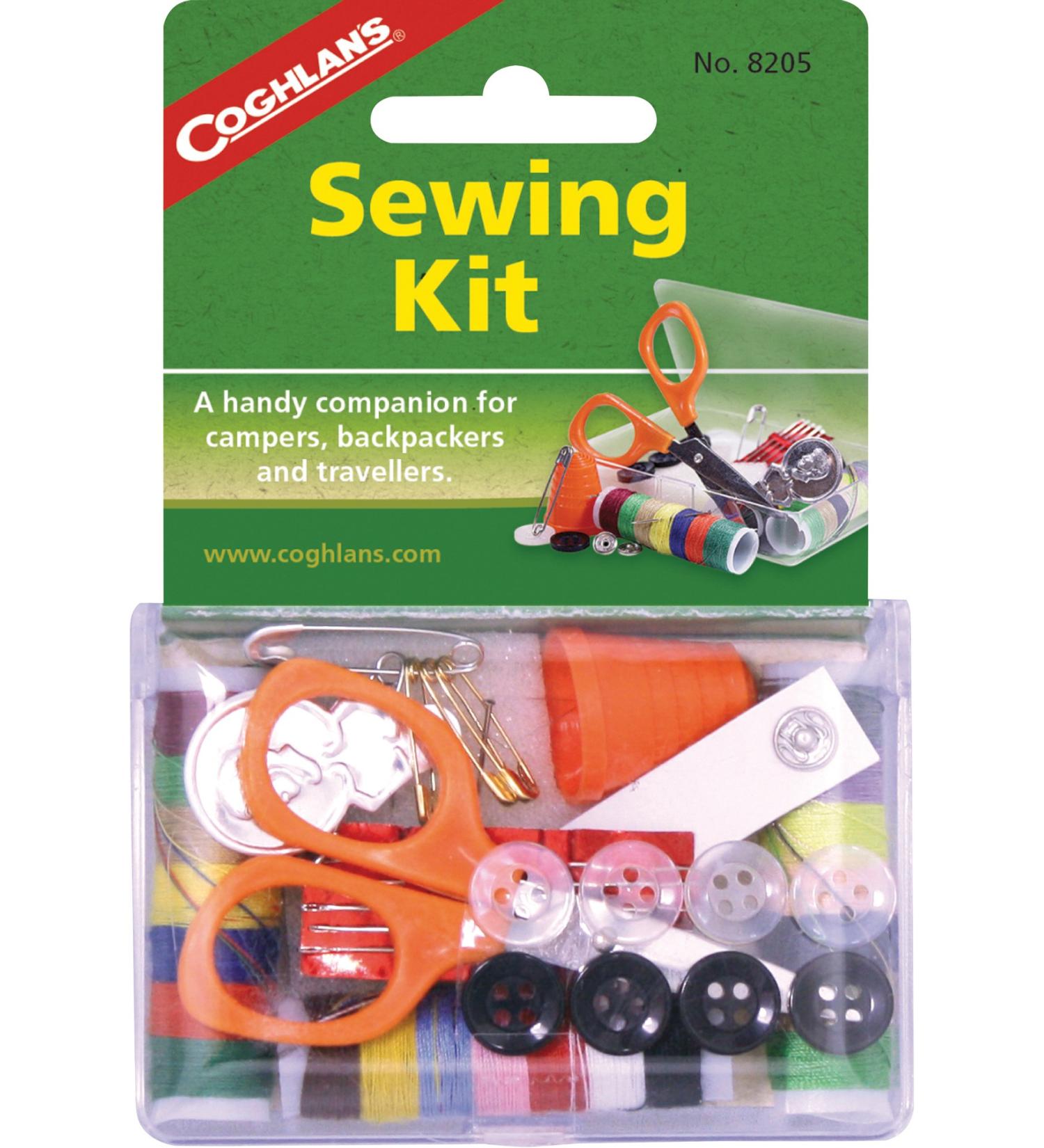 Coghlan's Red Sewing Kit - Compact Travel Sewing Set for Repairs On-the-Go - Buy Online on GoSupps.com