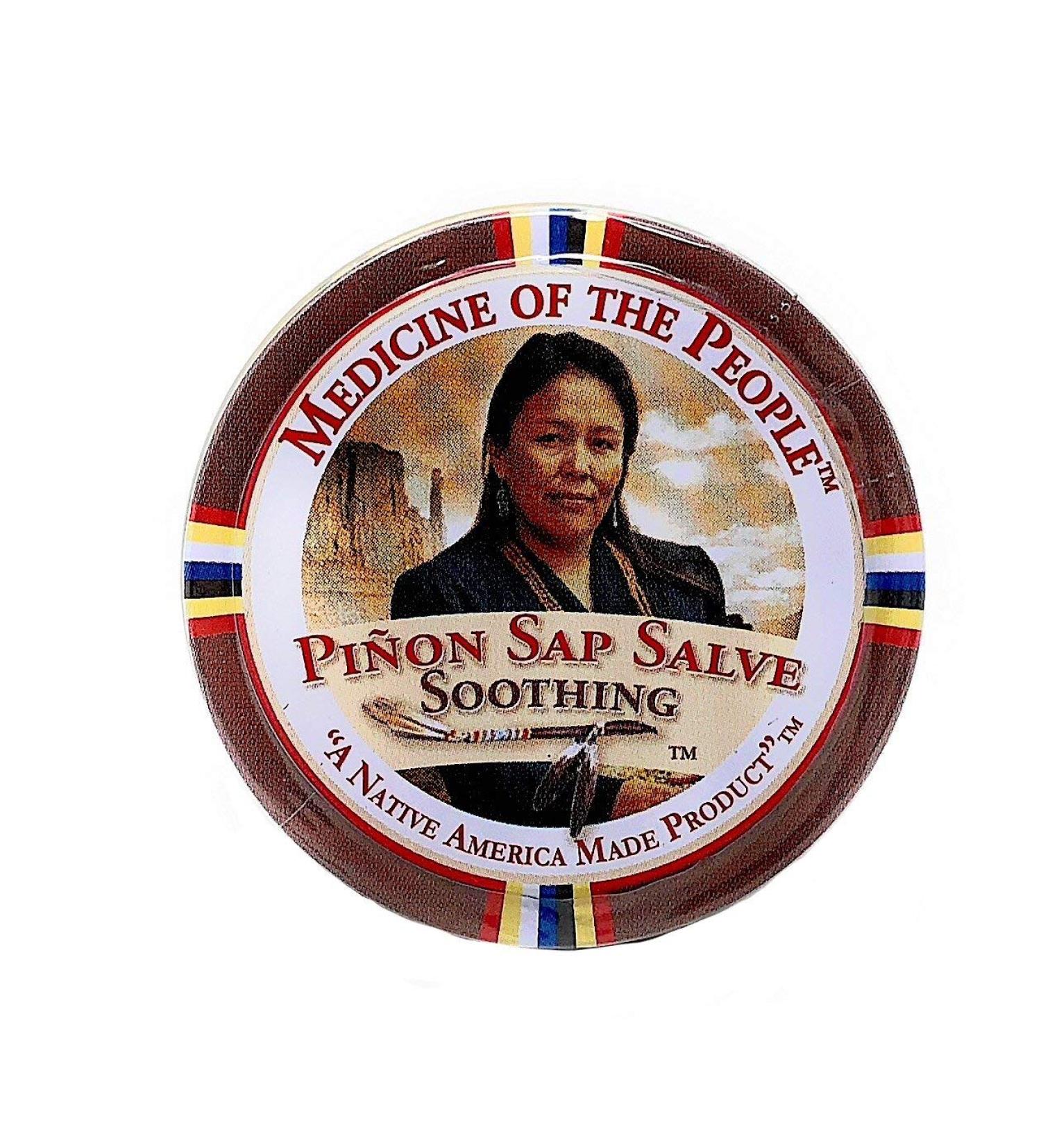 Navajo Medicine of The People Pinon Sap Burn Salve - 0.75 oz x 3 Tins - Powwow Essential - Buy Online on GoSupps.com