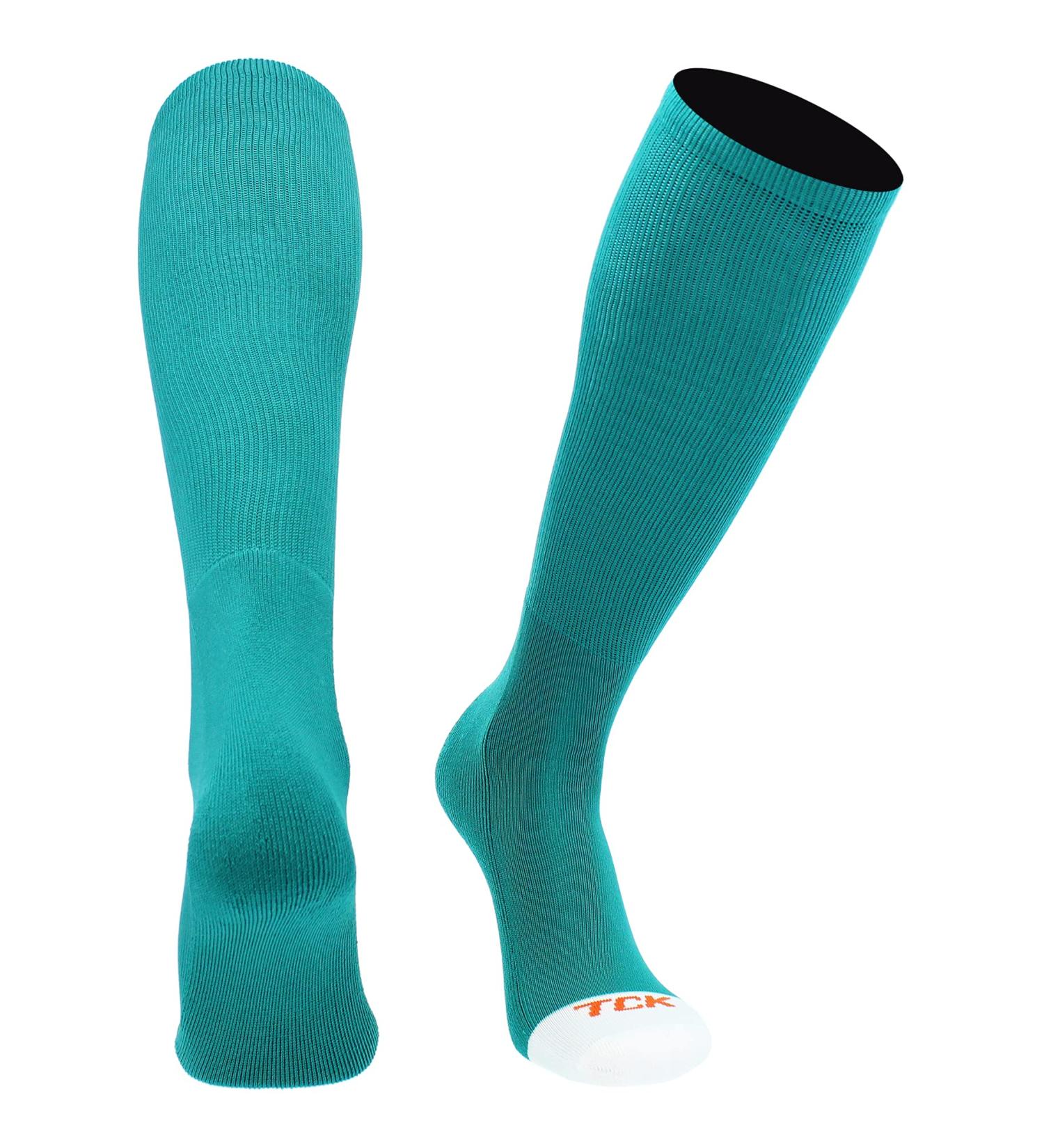 Buy TCK Prosport Teal Tube Socks - Baseball Softball & Football - Medium Size | International Shipping Available - Buy Online on GoSupps.com