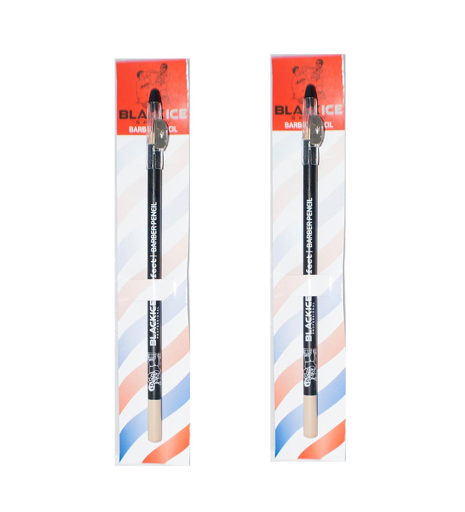 (2) Black Ice Spray Barber Pencils (Tan) Tan 2 Count (Pack of 1)