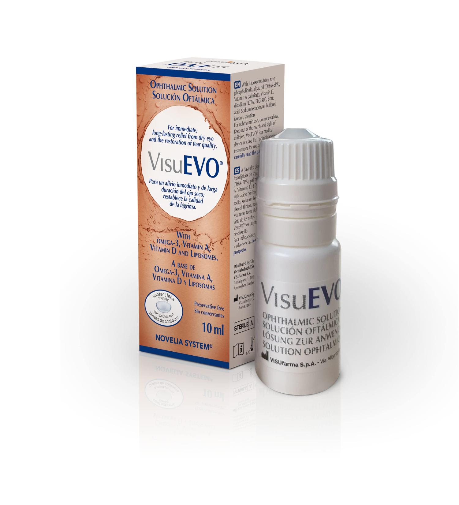  VISUEVO Eye Drops 10ml Pack of 3 - Buy Online on GoSupps.com