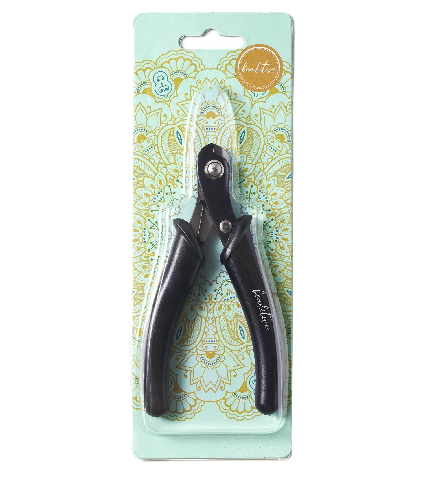 Beaditive Memory Wire Cutter - High-Carbon Steel - 5-Inch (Black) | Jewelry Making & Crafting - Buy Online on GoSupps.com