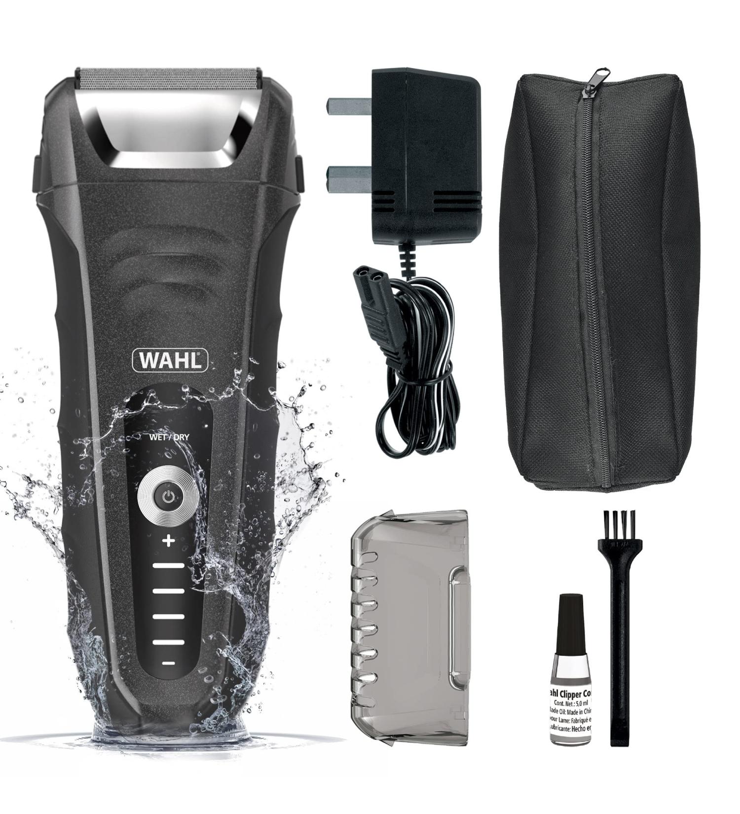 Wahl Lifeproof Plus Wet/Dry Shaver for Men - Flex Foil, Fully Waterproof, LED Power Display - Buy Online on GoSupps.com