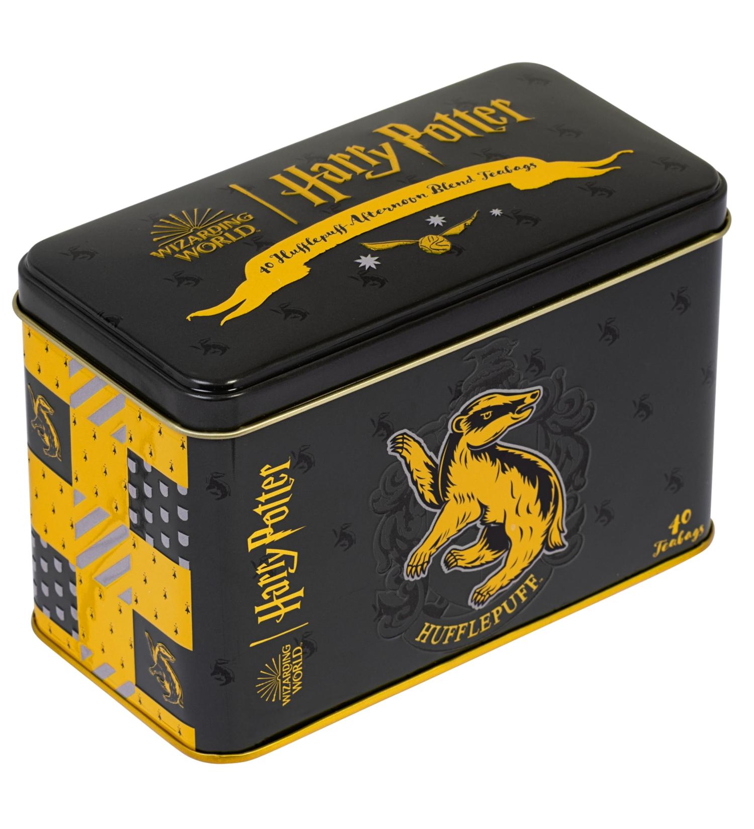 New English Teas Bo te th officielle Harry Potter Poufsouffle Crest avec 40 sachets de th anglais de l'apr s-midi - Buy Online on GoSupps.com