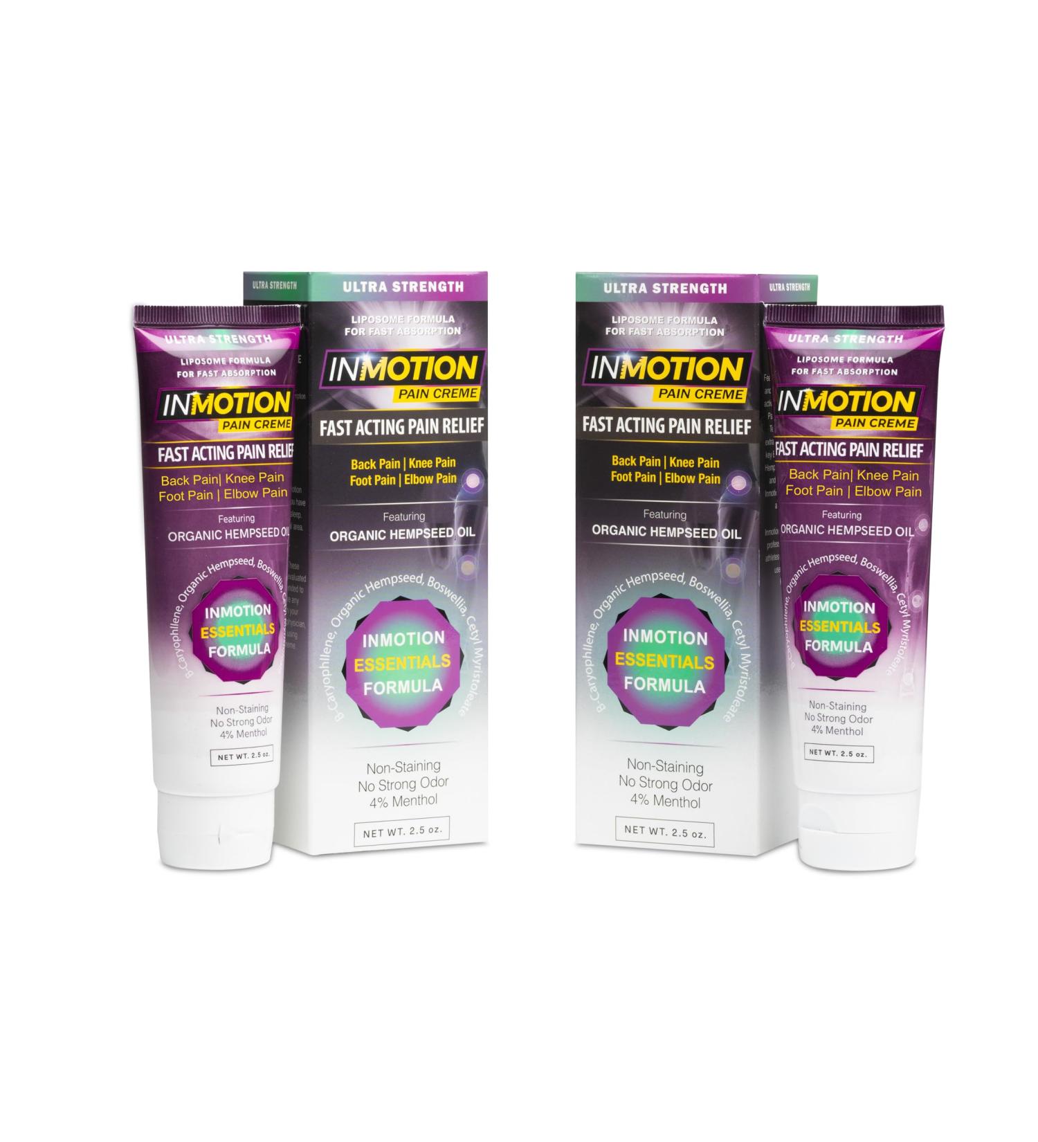 Ultra Strength Hemp Oil Cream for Pain Relief | 2.5 oz No Touch Squeeze Tube for Back Knee Nerve & Muscle Pain Relief - Buy Online on GoSupps.com