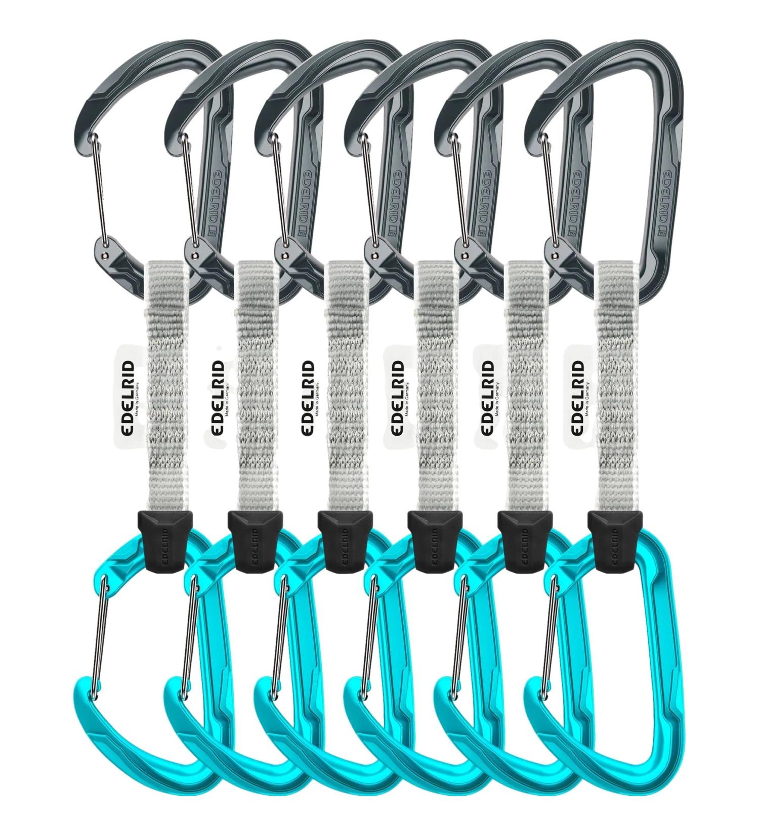 Edelrid Pure Wire Set Slate-icemint 10cm