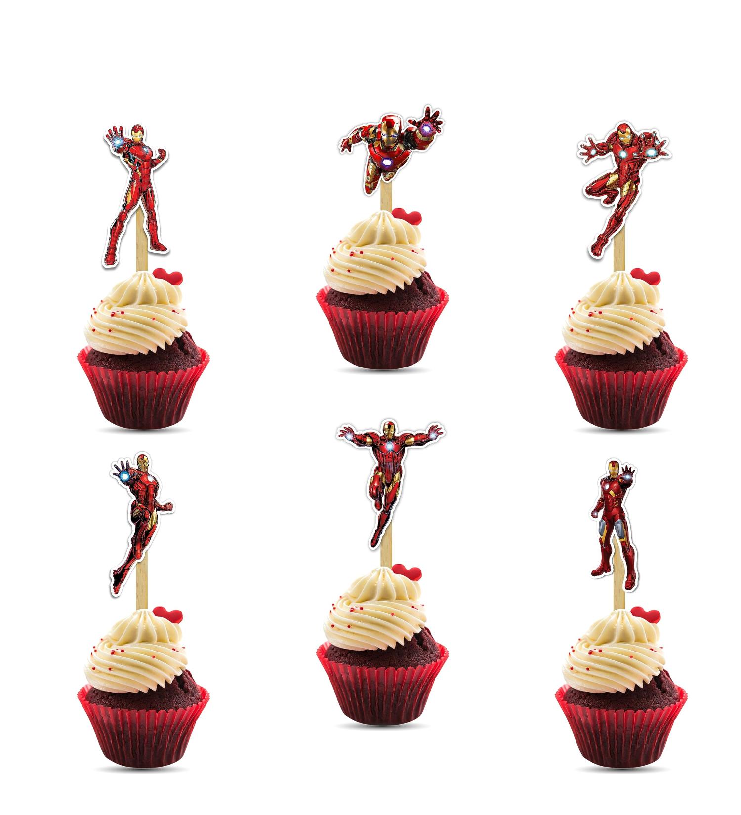 Seyal Irn Man Cupcake Topper - Buy Online on GoSupps.com