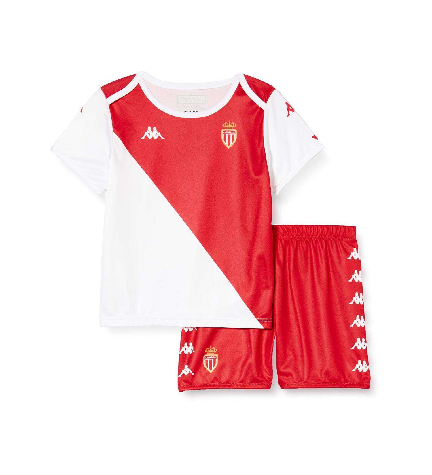 Kappa KOMBAT BABY KIT HOME MONACO - White/Red - 12 Months - Unisex Child - Buy Online on GoSupps.com