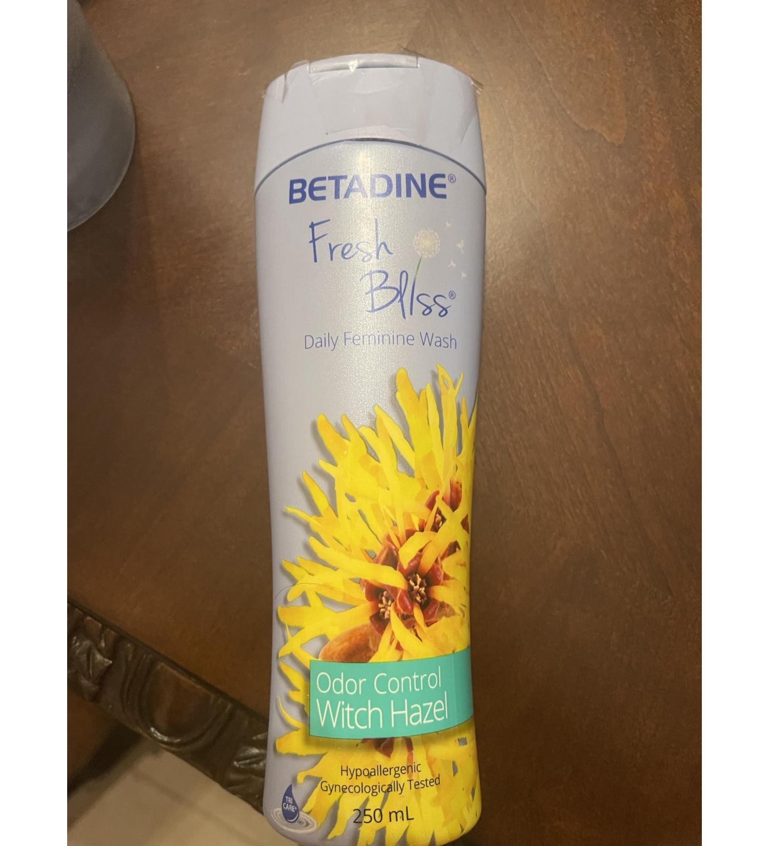 Feminine Wash Fresh Bliss 250ml Odor Control Witch Hazel