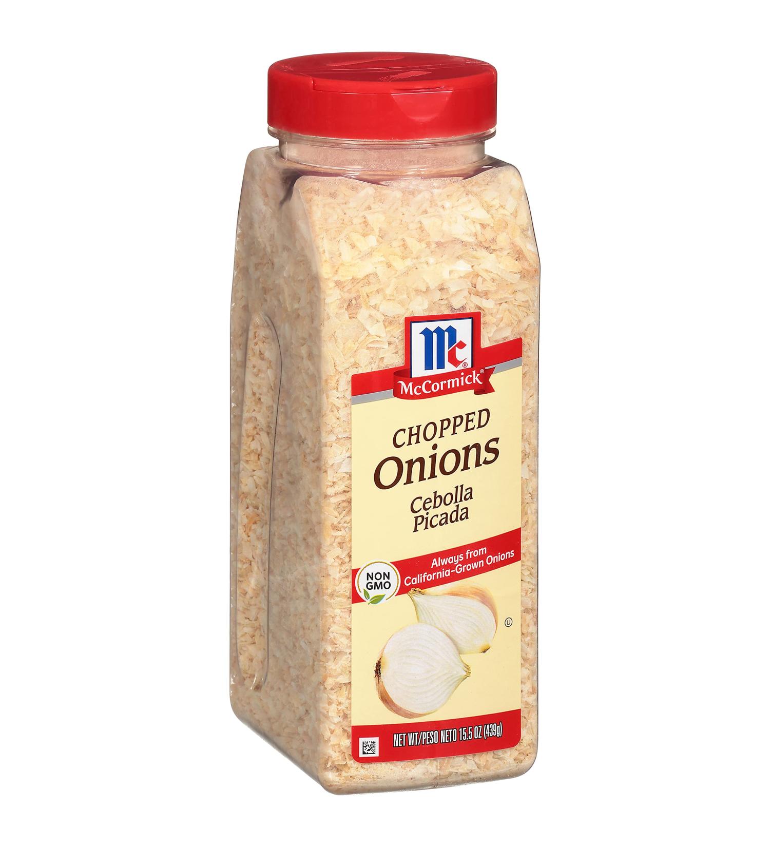 McCormick Chopped Onions 15.5 oz - Premium Quality Seasoning - Buy Online on GoSupps.com
