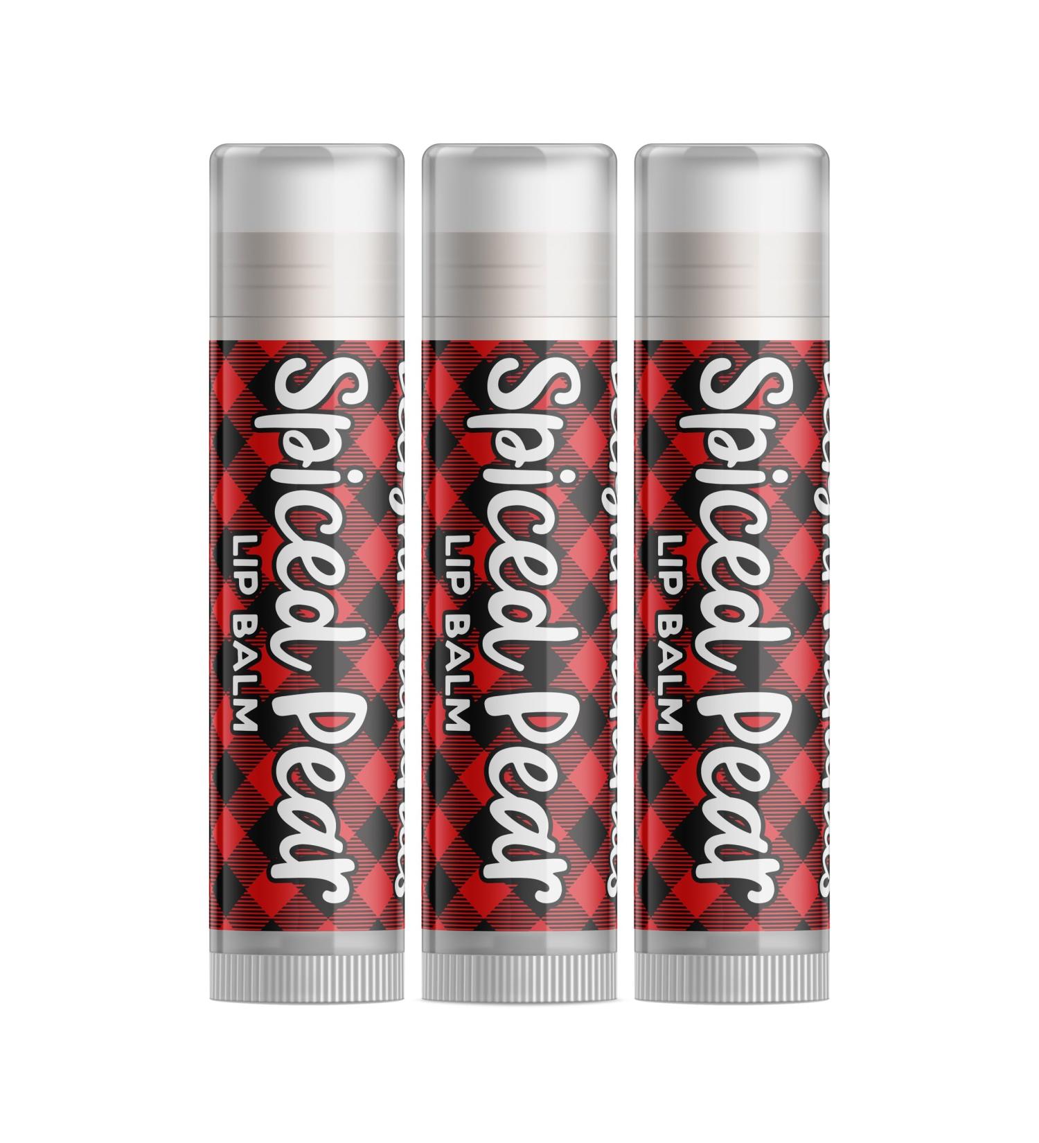 Buy Spiced Pear Lip Balm - Set of Three | Moisturizing & Nourishing | International Shipping Available - Buy Online on GoSupps.com