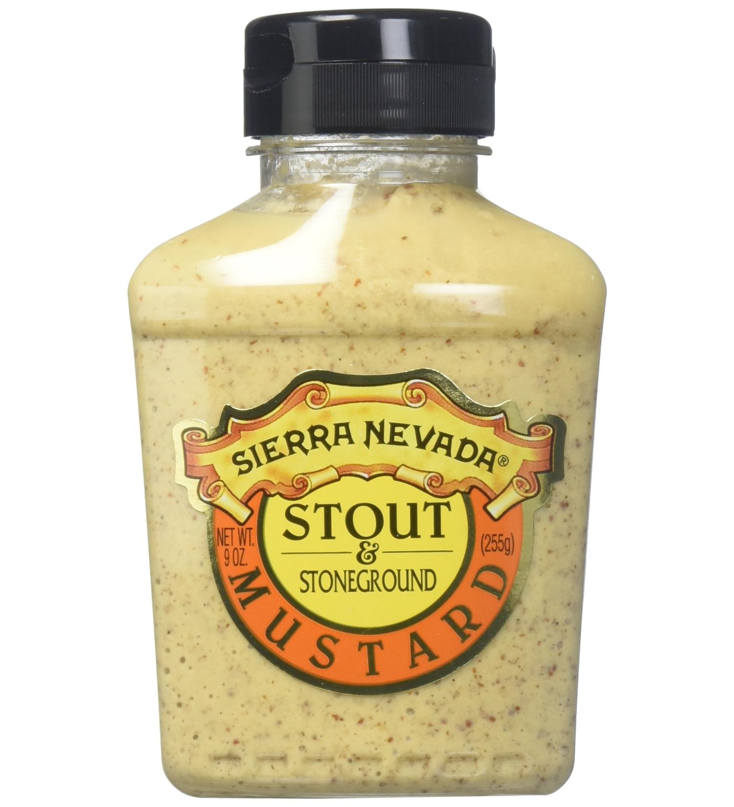 Sierra Nevada Mustard Stout 9 oz - Bold and Flavorful Mustard made with Stout Beer - Buy Online on GoSupps.com