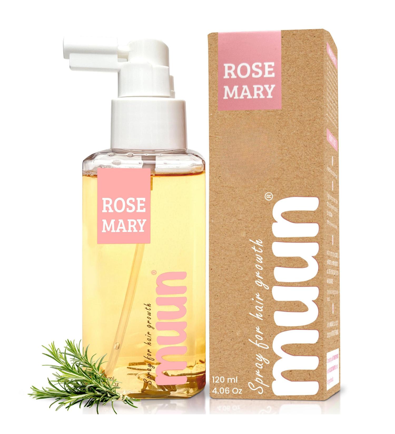 Muun Rosemary Hair Spray | Biotin Hair Thickening & Scalp Soothing - Shop Now for Stronger Hair - Buy Online on GoSupps.com