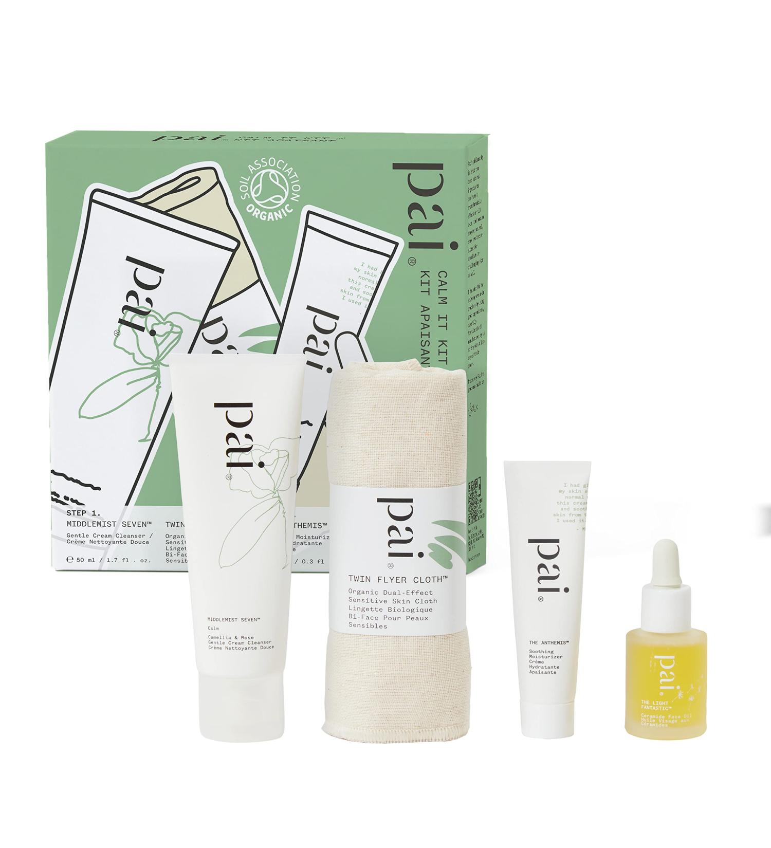 Pai Skincare 3-Step Calm It Kit | Organic Vegan Solution for Sensitive Skin - Soothe & Refresh Your Complexion - Buy Online on GoSupps.com